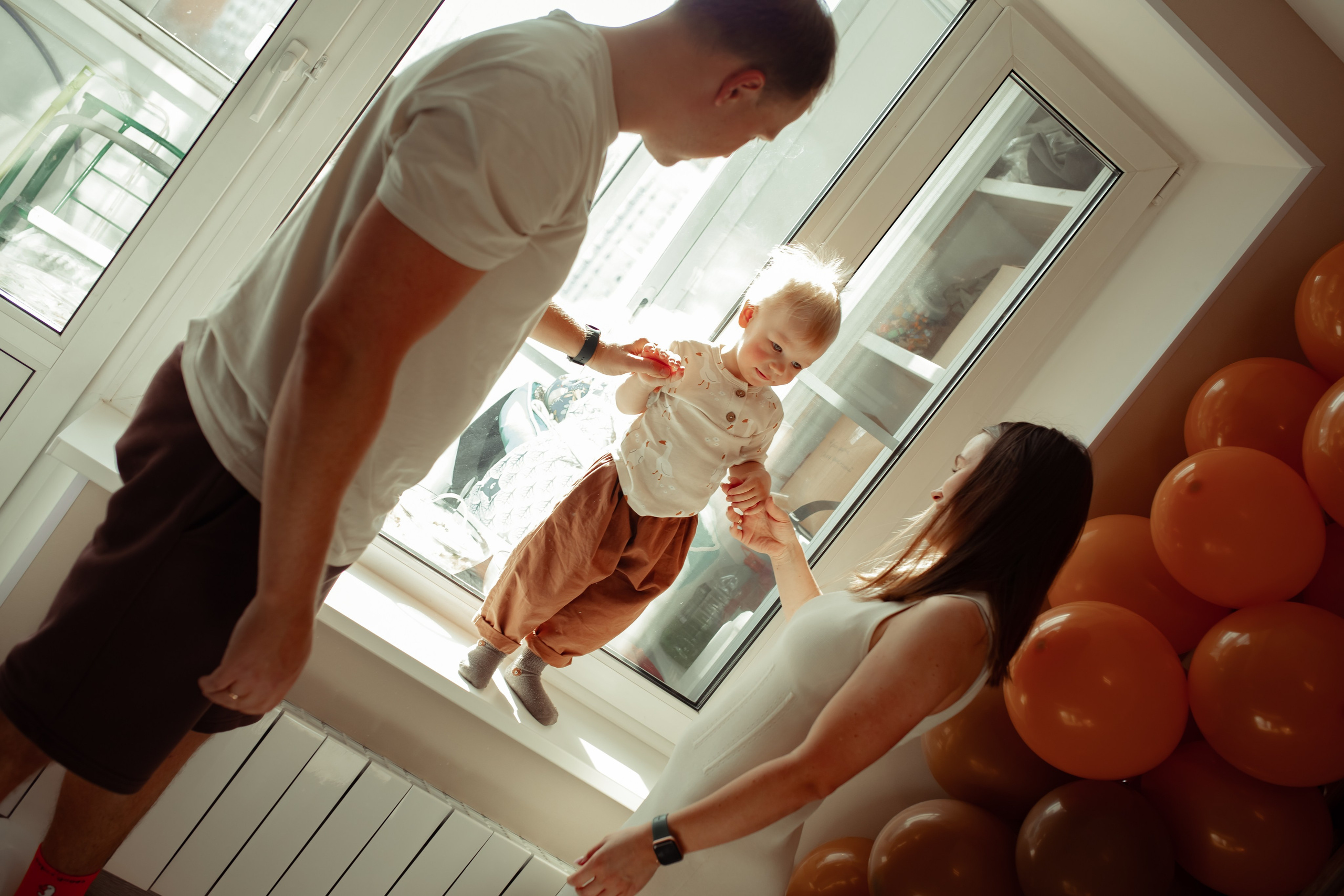 День рождение Арсения+домашняя съемка. Семейный и детский фотограф в Москве Дорогова Екатерина