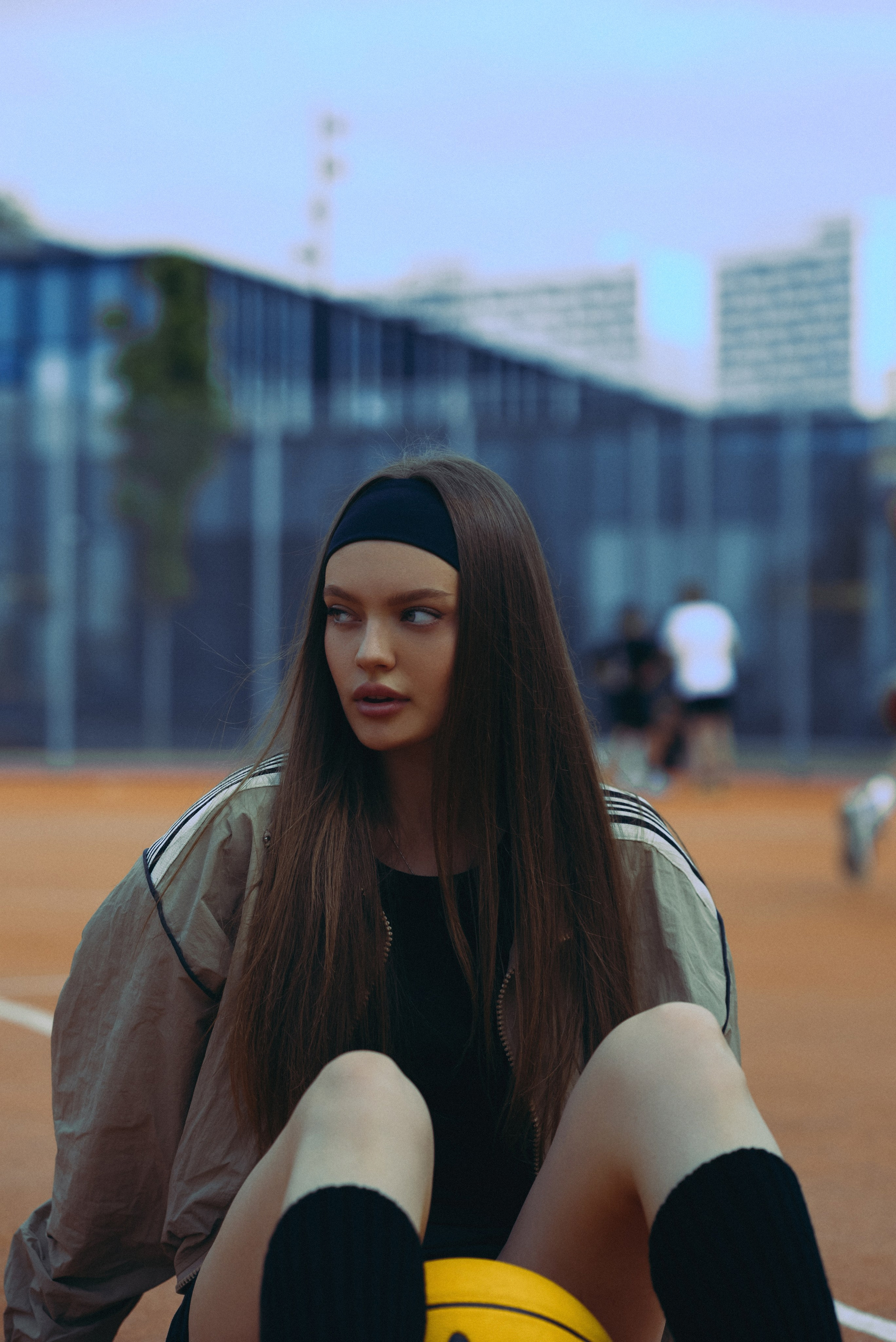 Стефания. Баскетбол. Фотограф Екатерина Золотовская. Портретные, семейные и креативные фотосессии в Москве
