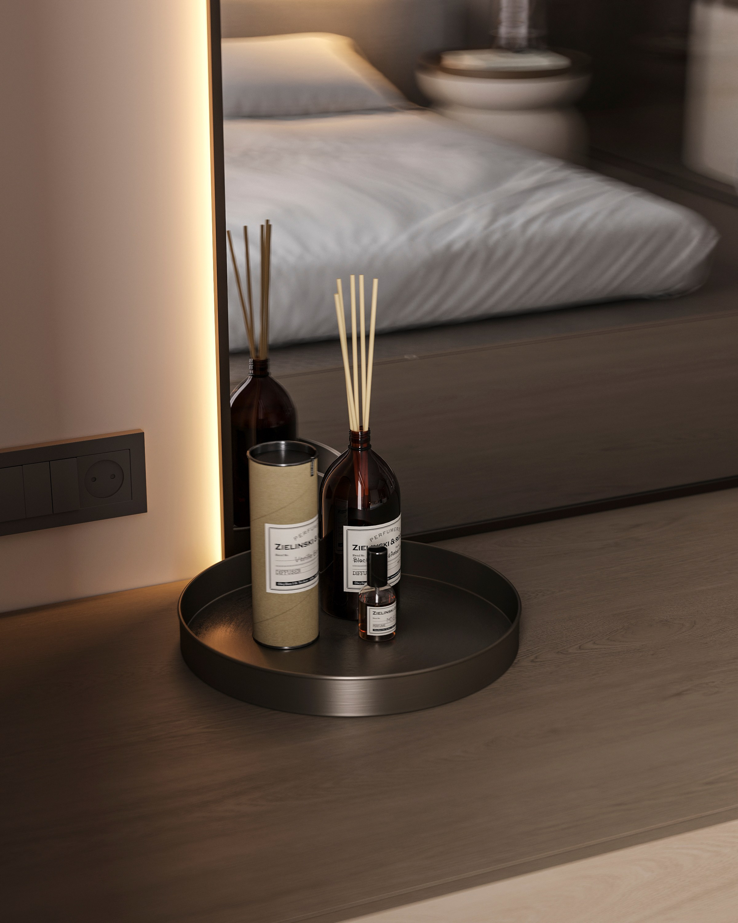 LUXURIOUS SIMPLICITY | BEIGE CONCEPT. Interior Visualization by Valerie Stetyukevich