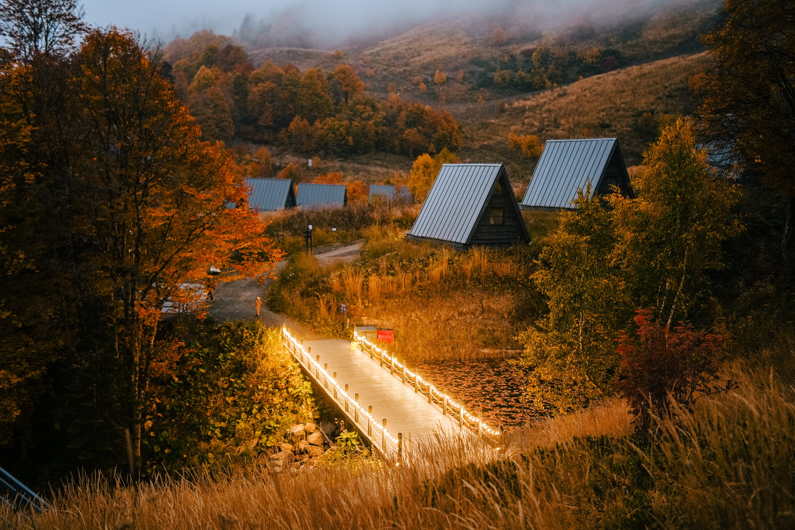 Роза Пик, тропа Турья ✽ Октябрь. Репортажный фотограф | Роза Хутор Красная Поляна Сочи Сириус