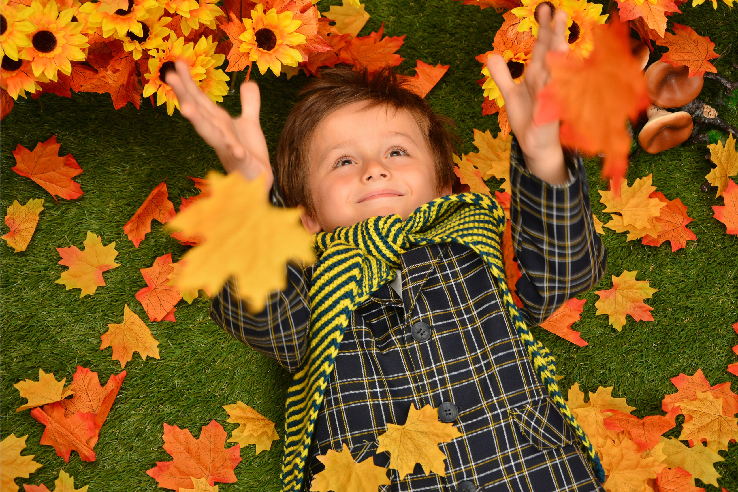 Яркая Осень. Студия детской фотографии «СОЛНЫШКО»