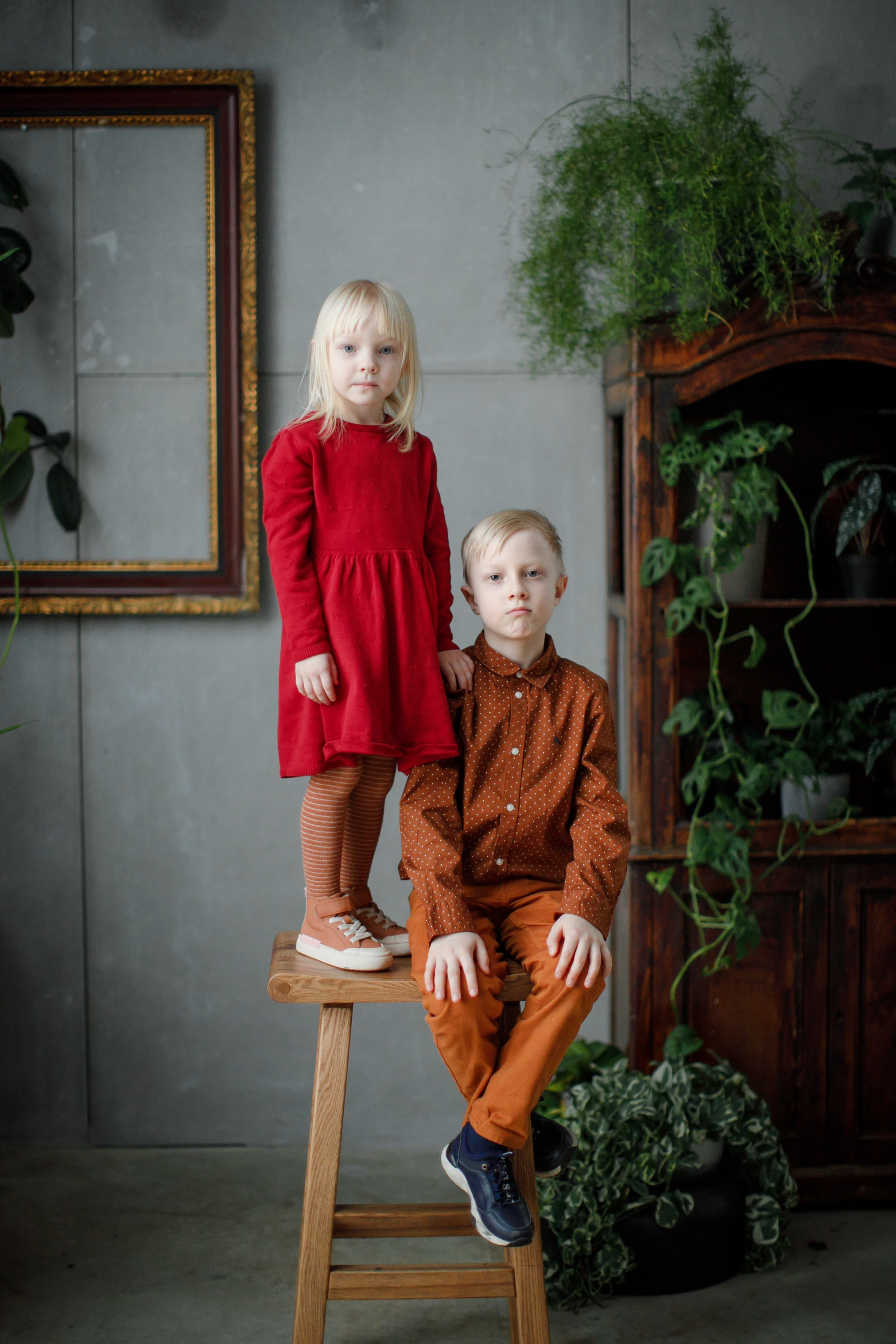 Семейное. Анюта, Даня и дети. Школьные альбомы, Семейные съемки, Портреты, Фотограф Елена Кузнецова