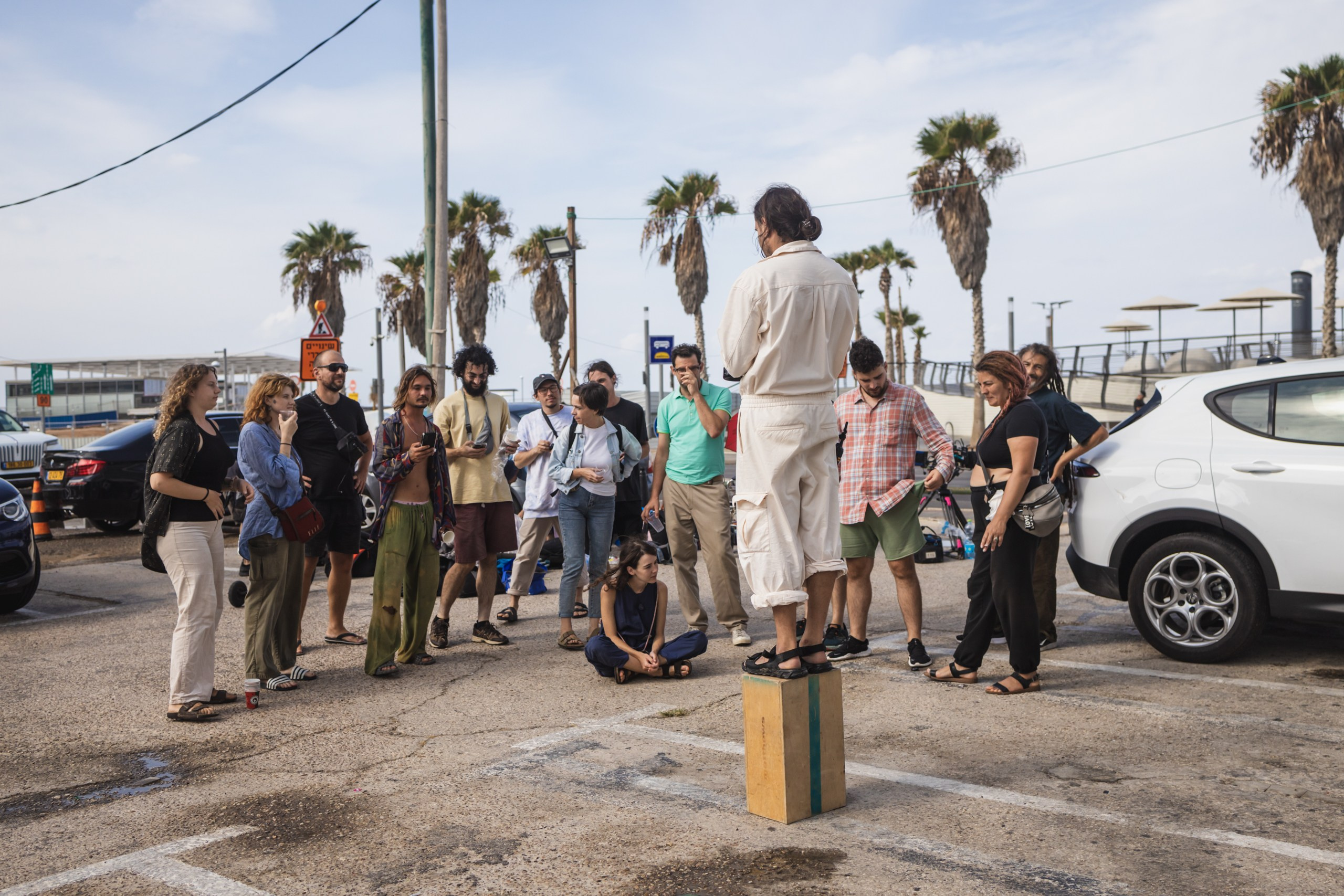 “Buddy” backstage