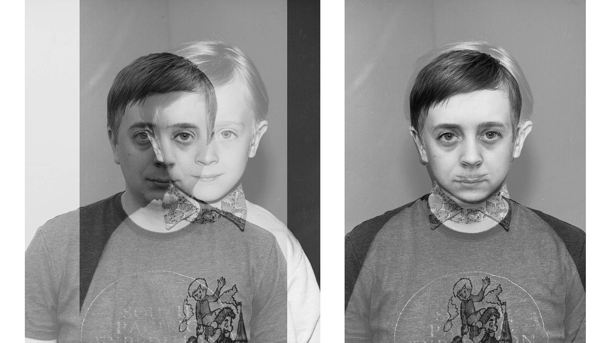 Александр. 5 лет и 32 года. "В детстве мне казалось, что есть дети и есть взрослые. Но чем старше я становлюсь, тем больше убеждаюсь, что в нашем мире живут только дети. Маленькие и большие, молодые и старые дети".