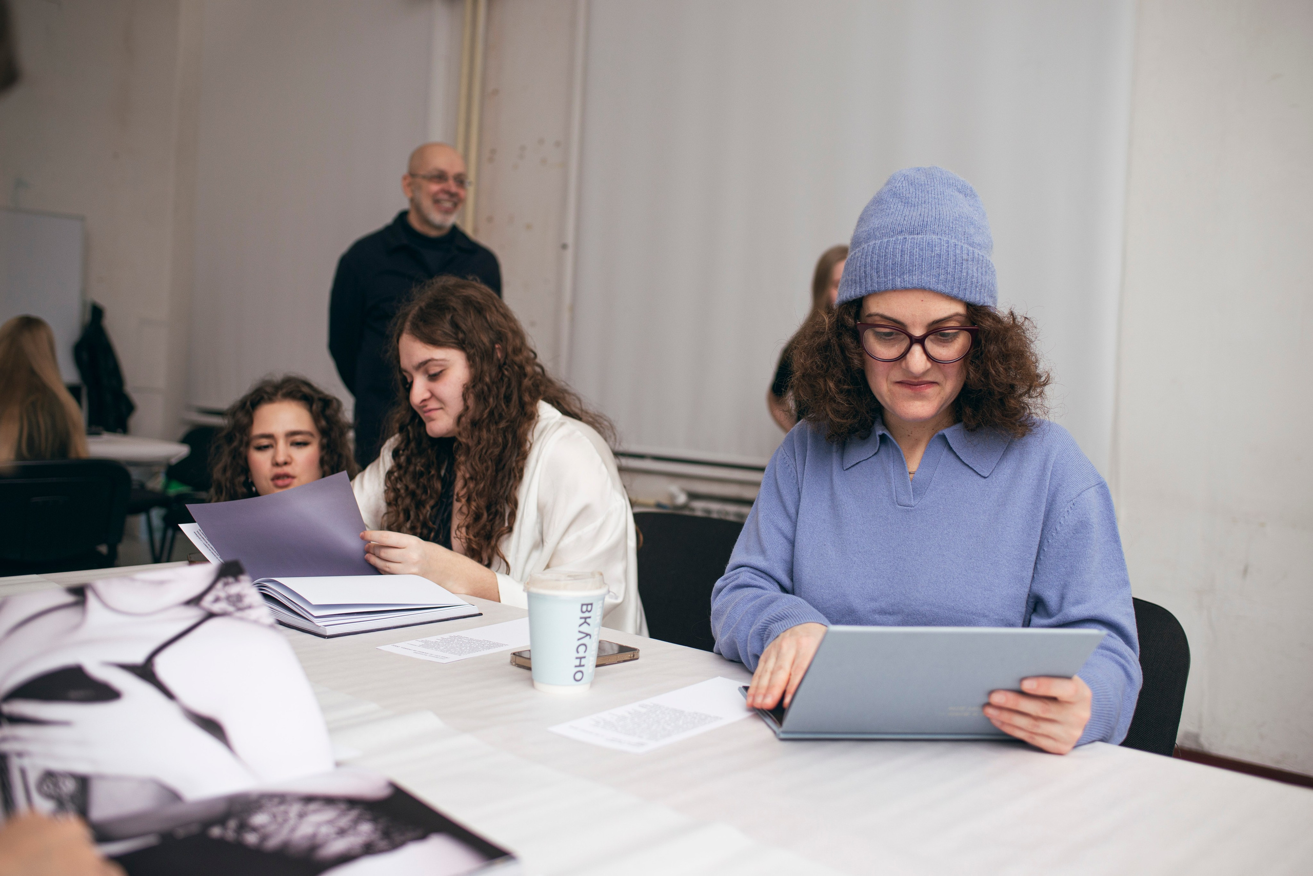 Вечер фото книг в Школе Дизайна. Фотограф в Москве Алейникова Евгения