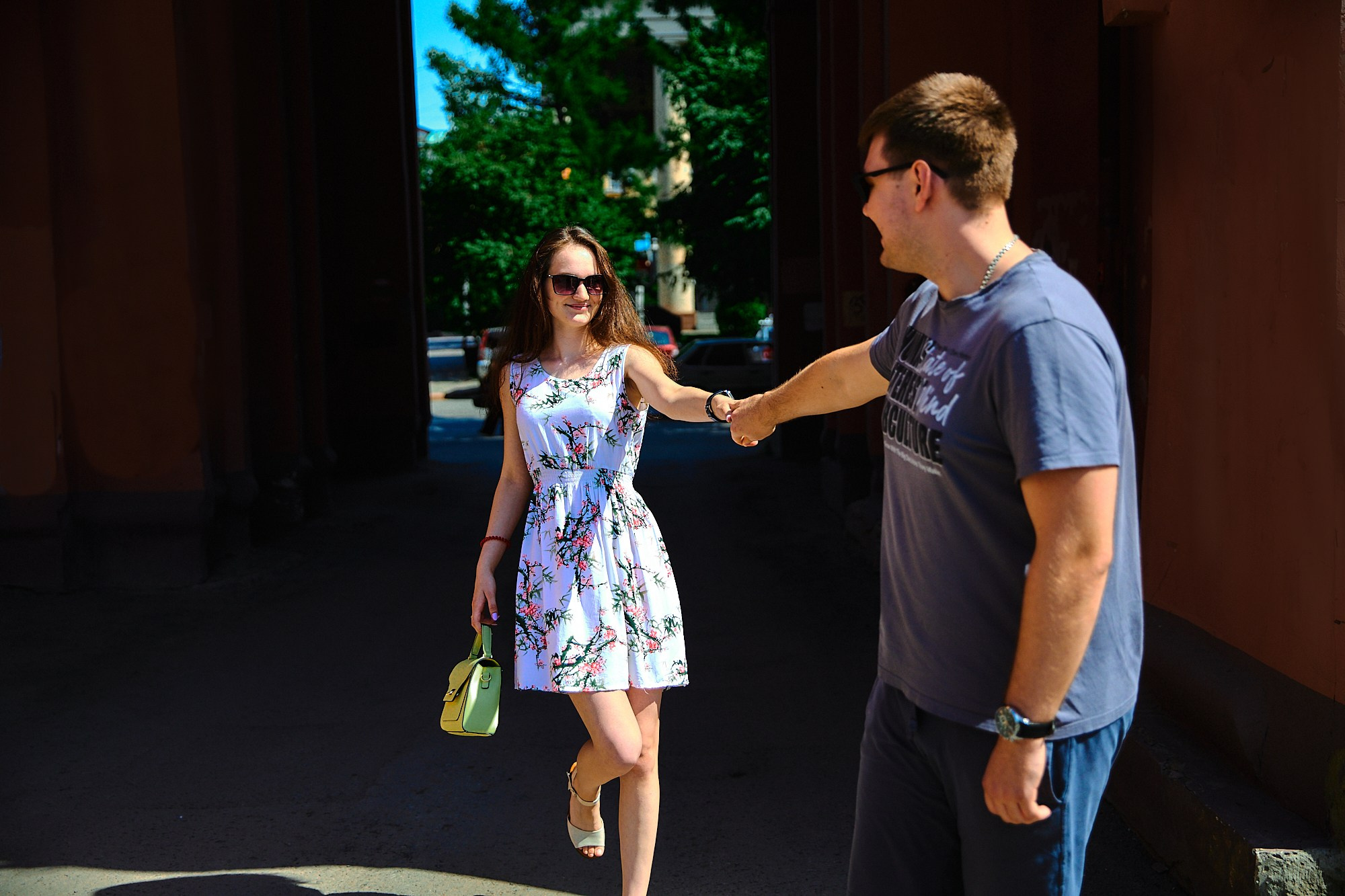 Фотосессия влюбленных в Кемерово