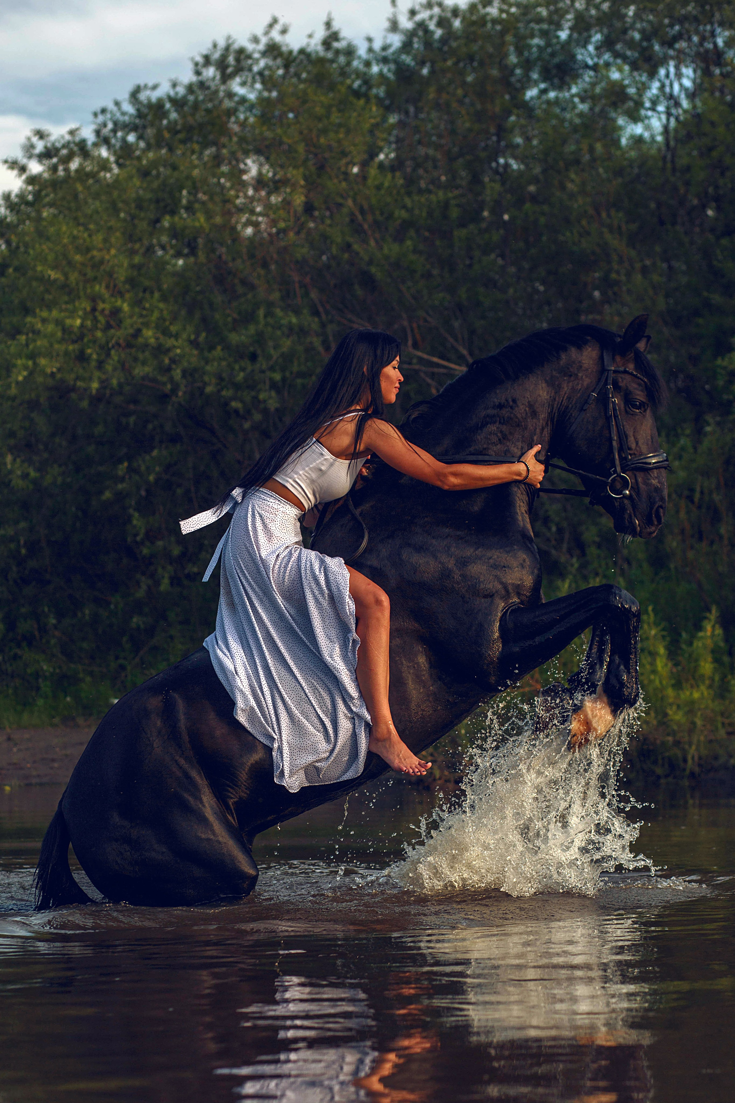 Фотосессии Емельяновский ипподром Мустанг. Конный фотограф в Красноярске — Любовь Похабова