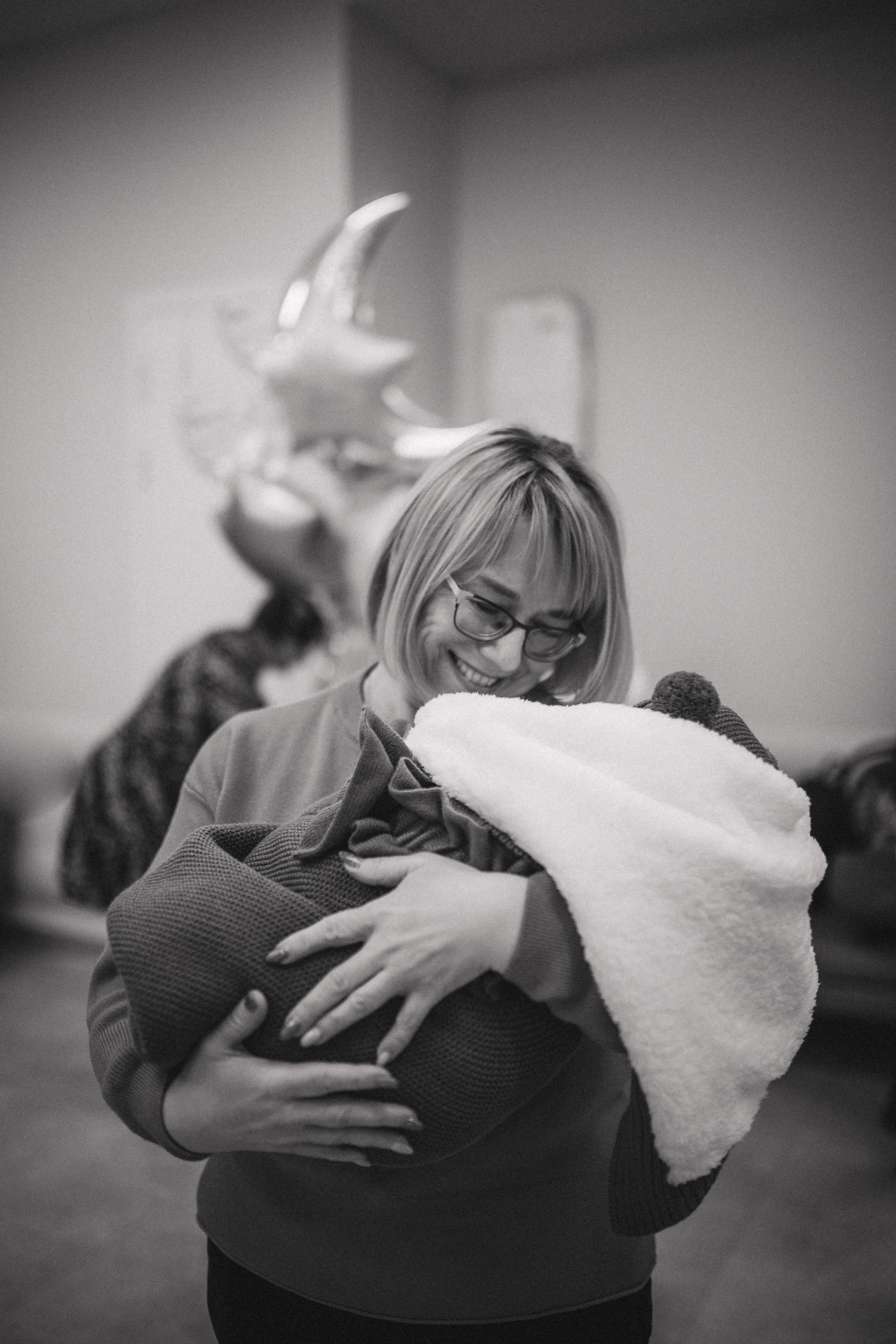 Выписка из роддома. Семейный и детский фотограф в Москве Антонина Смирнова