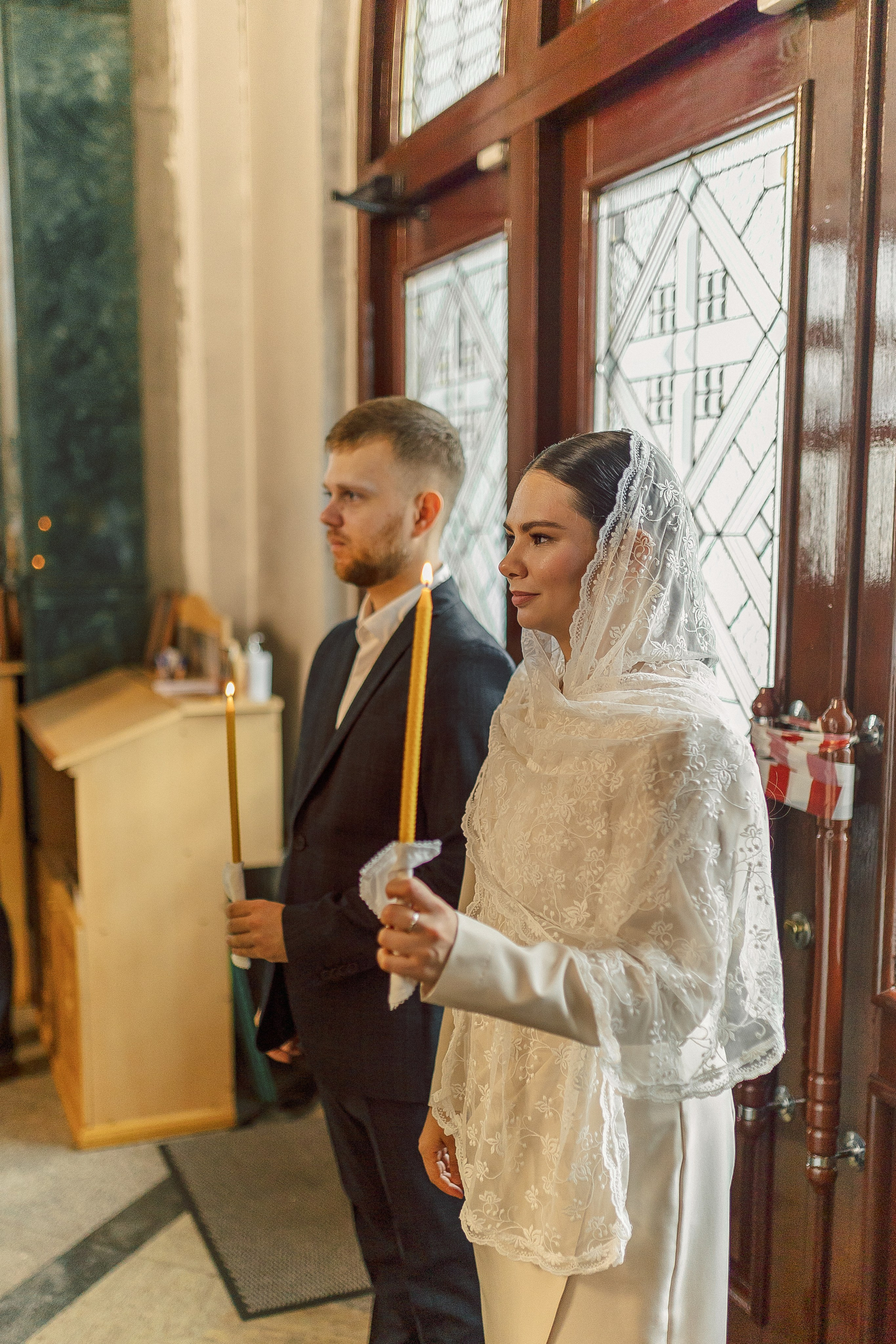 Венчание в храме Стефана Пермского. Семейный фотограф в Москве Анна Пожарская