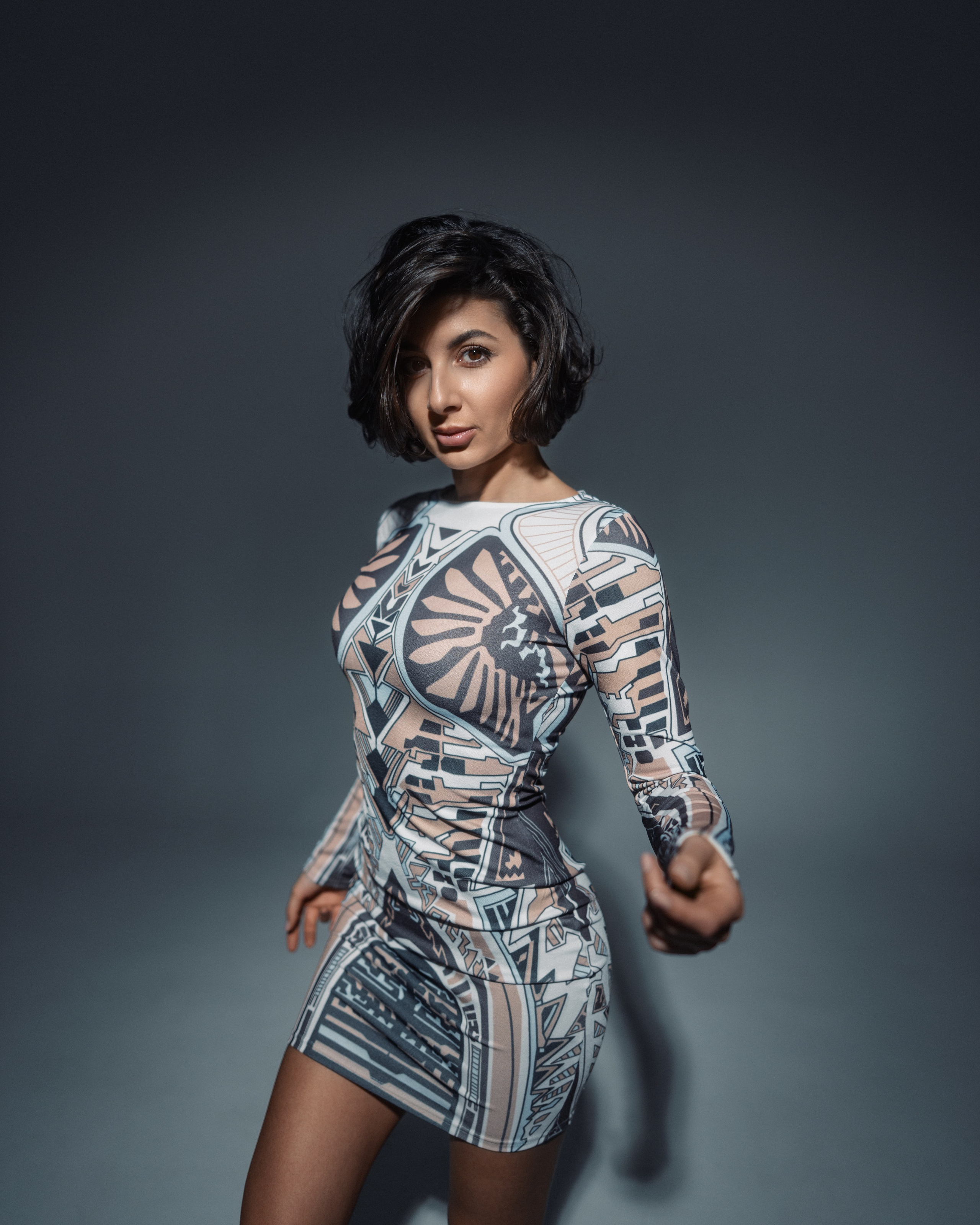 Women’s studio portrait photoshoot by Anton Avanzato