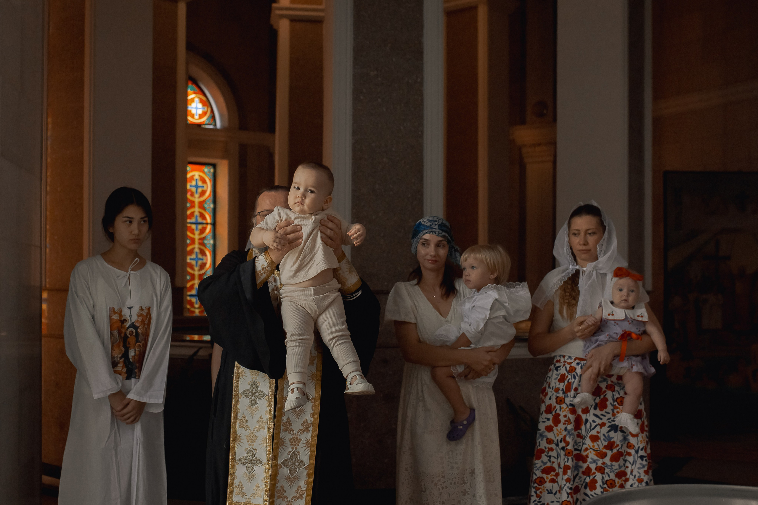 Крещение Марка. Фотограф на Крещение и Венчание в Ташкенте