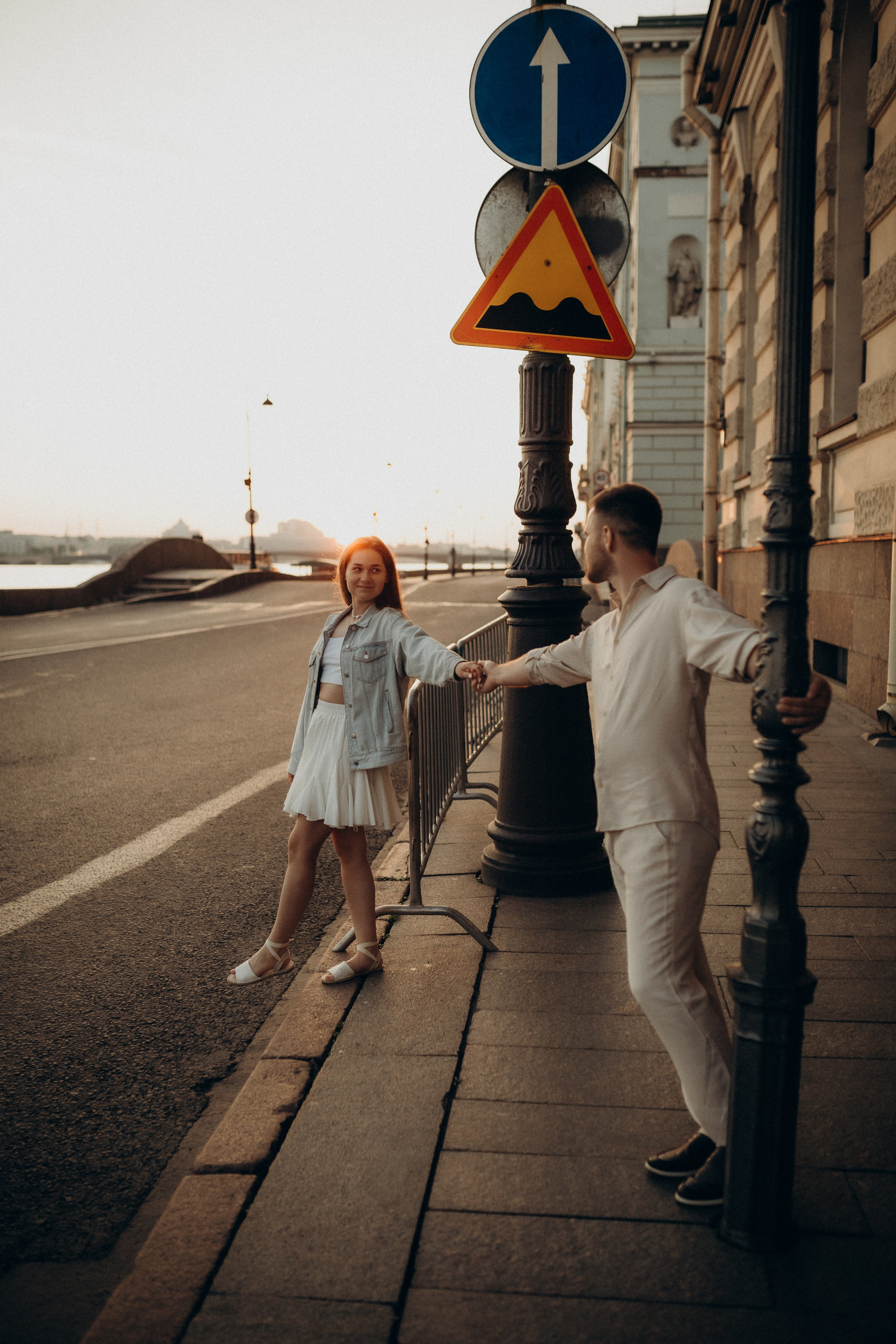 Фотосессия с разводными мостами: LoveStory. Фотограф Санкт-Петербург Князева Елизавета