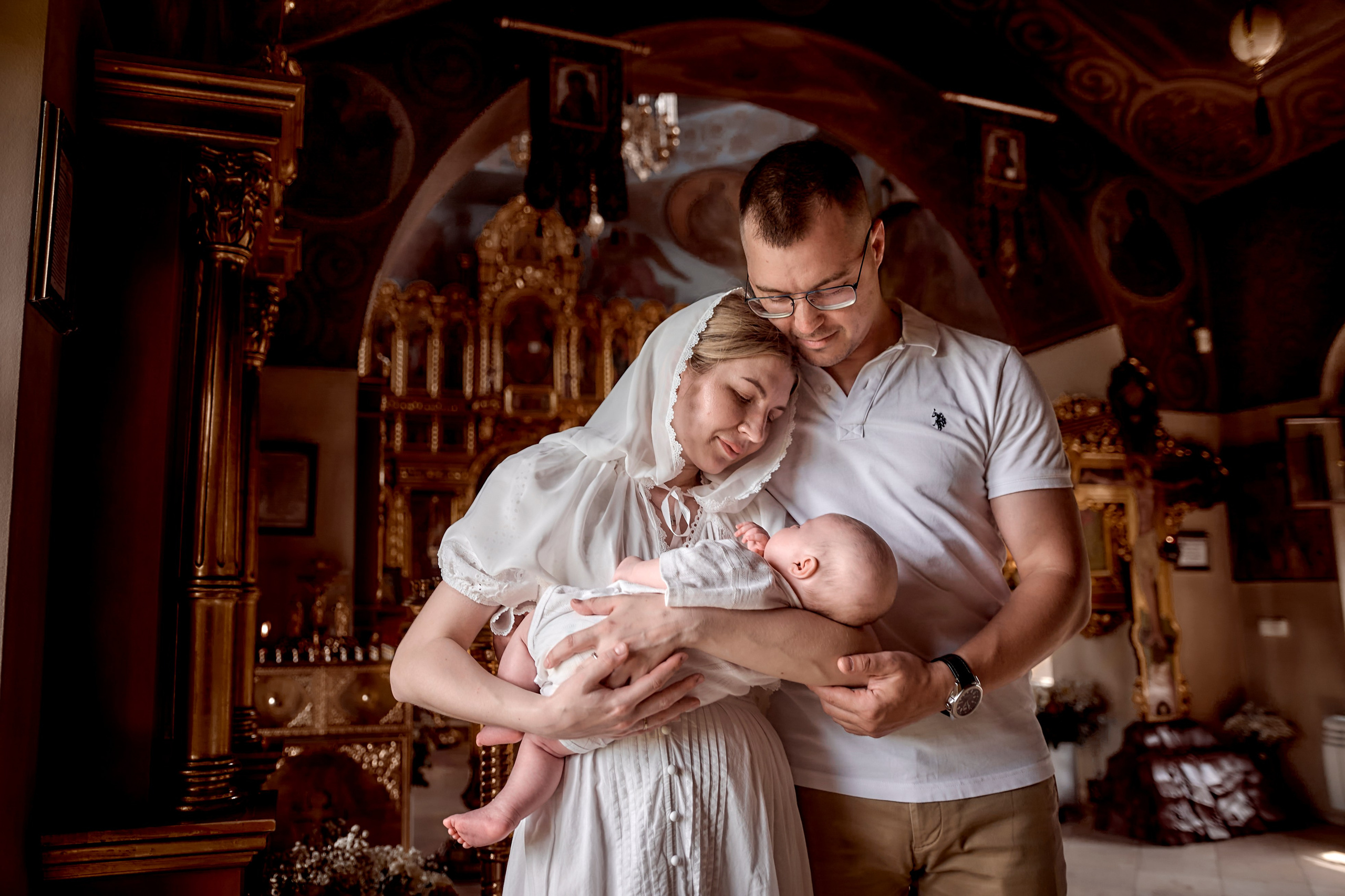 Таинство Крещения Евы. Фотограф на Крещение и Венчание в Одинцово