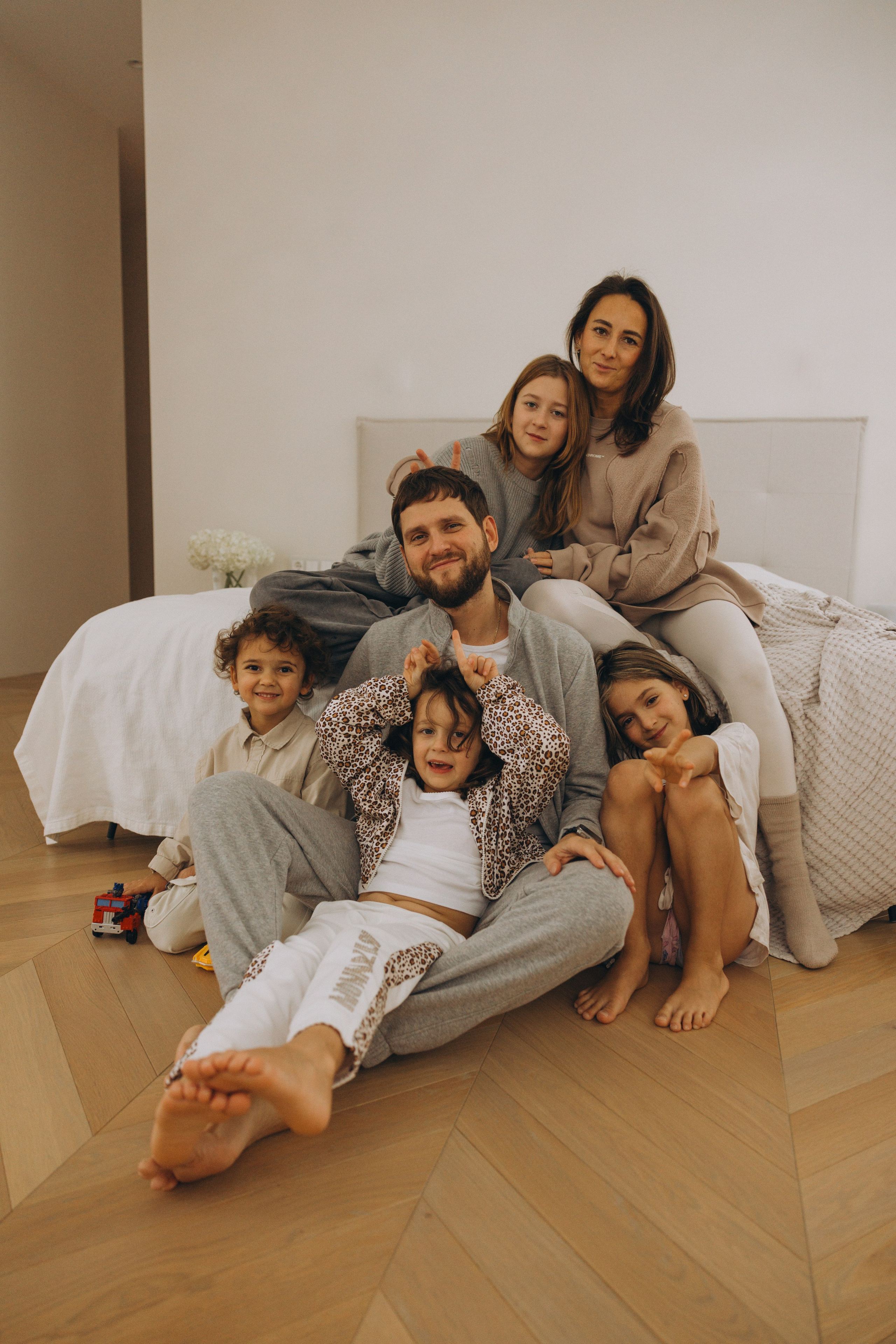 Большая дружная семья. Фотограф в Москве, Сочи, Санкт-Петербурге Виктория Березуцкая