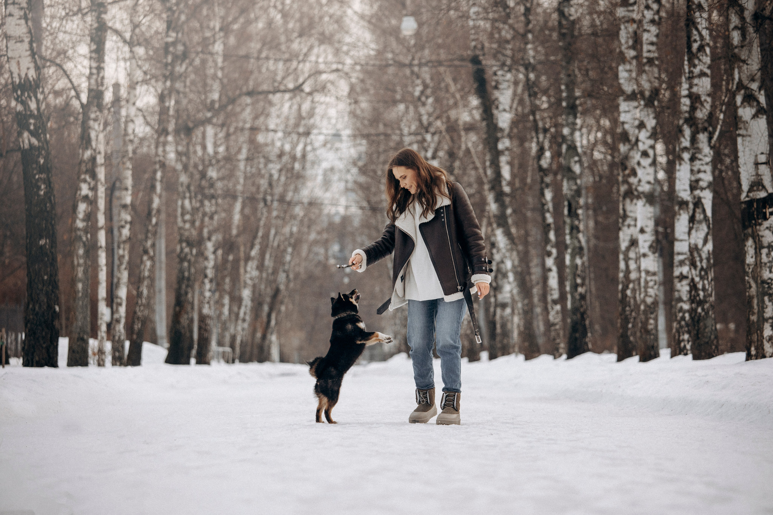 Дарья и Мики. Фотограф — Анималист | Санкт-Петербург
