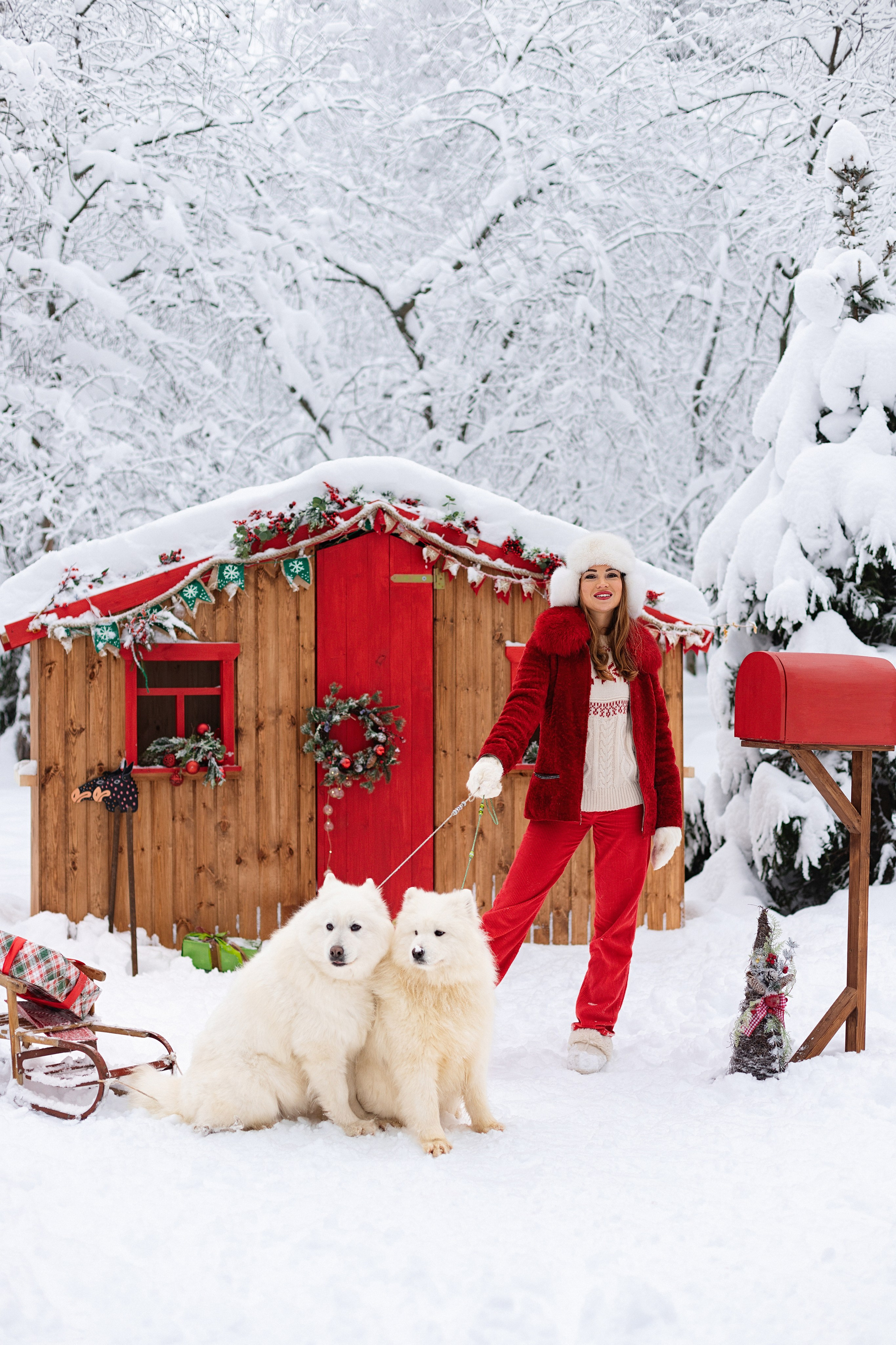 Фотосессия в зимнем лесу для пары. Трубинова Екатерина | Семейный фотограф | Москва