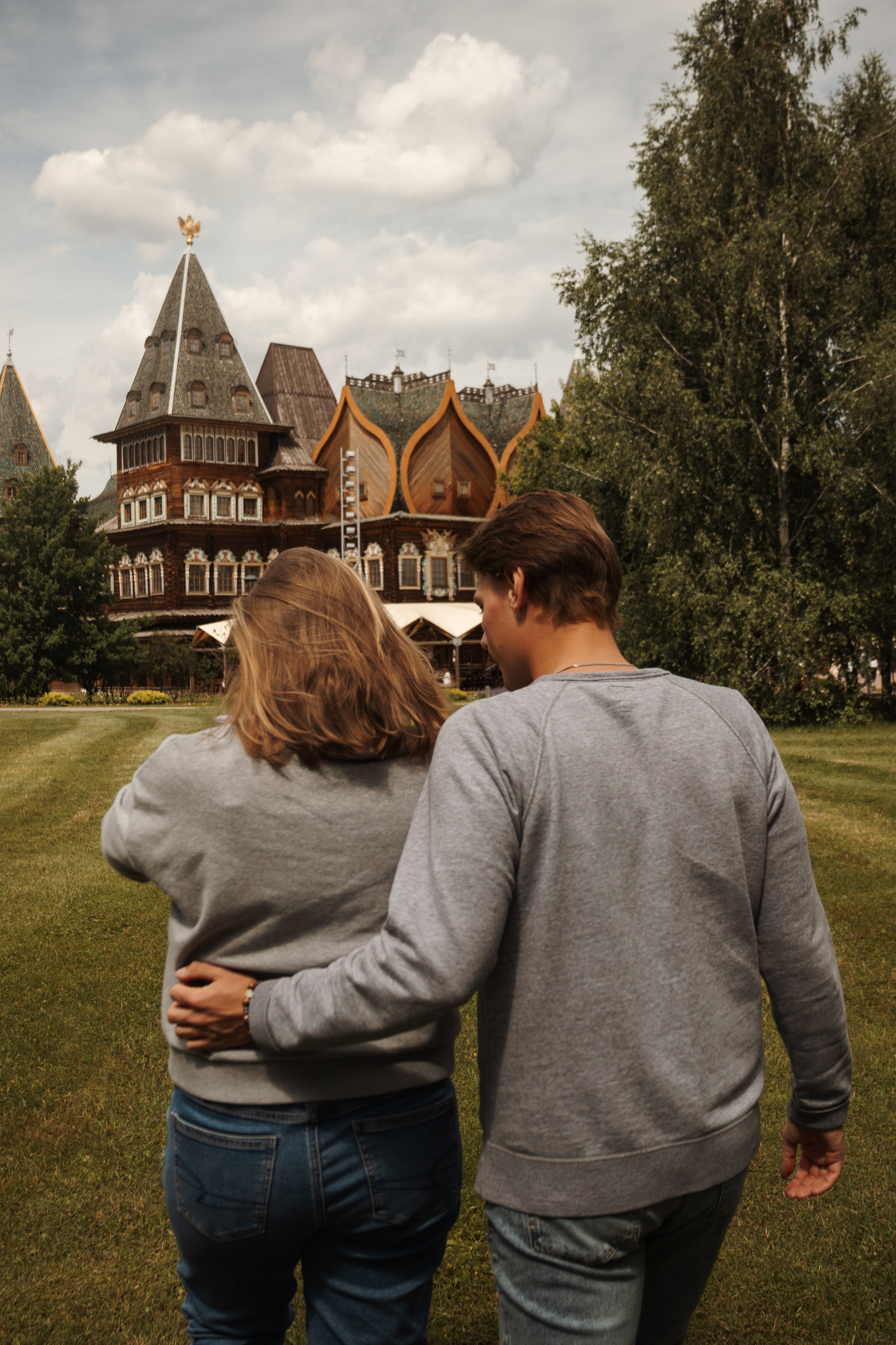 Летняя фотосессия в парке Москвы