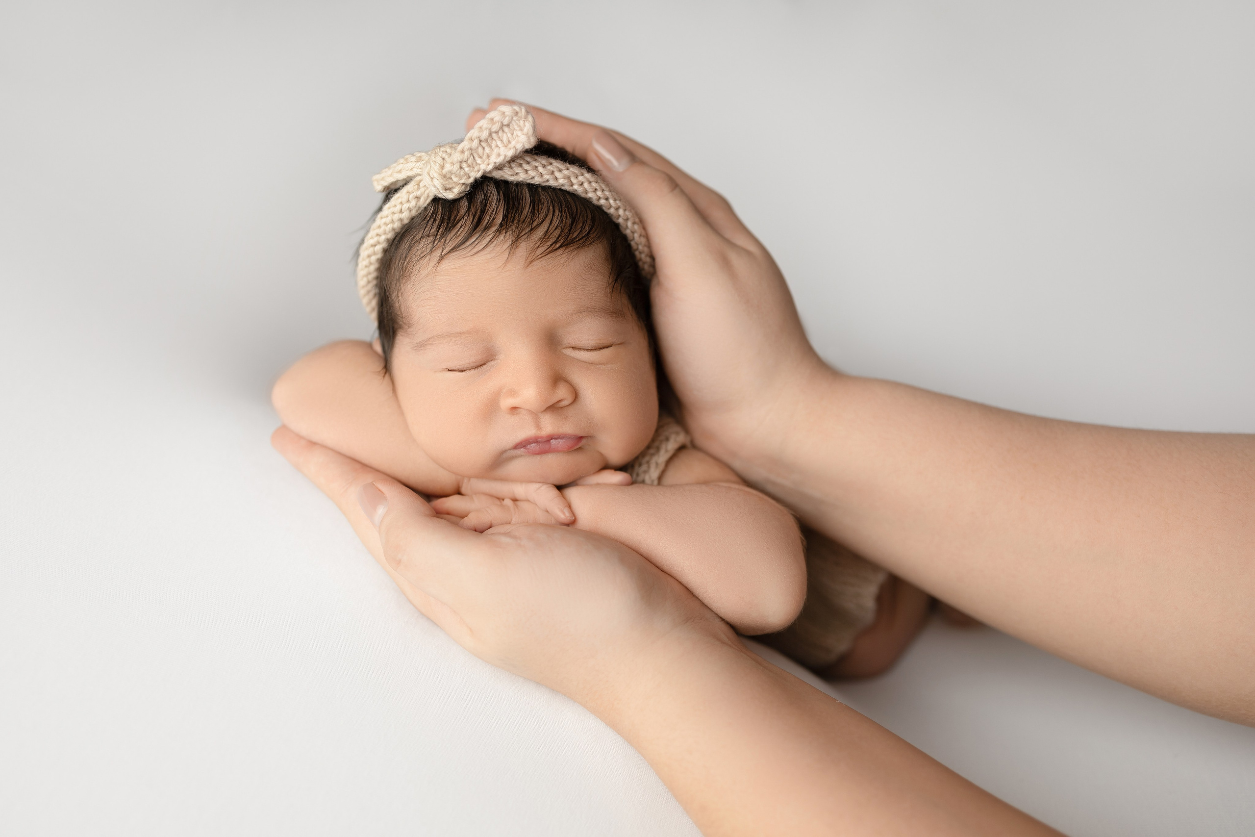 Мэри 12 дней. Фотограф новорождённых Newborn Москва