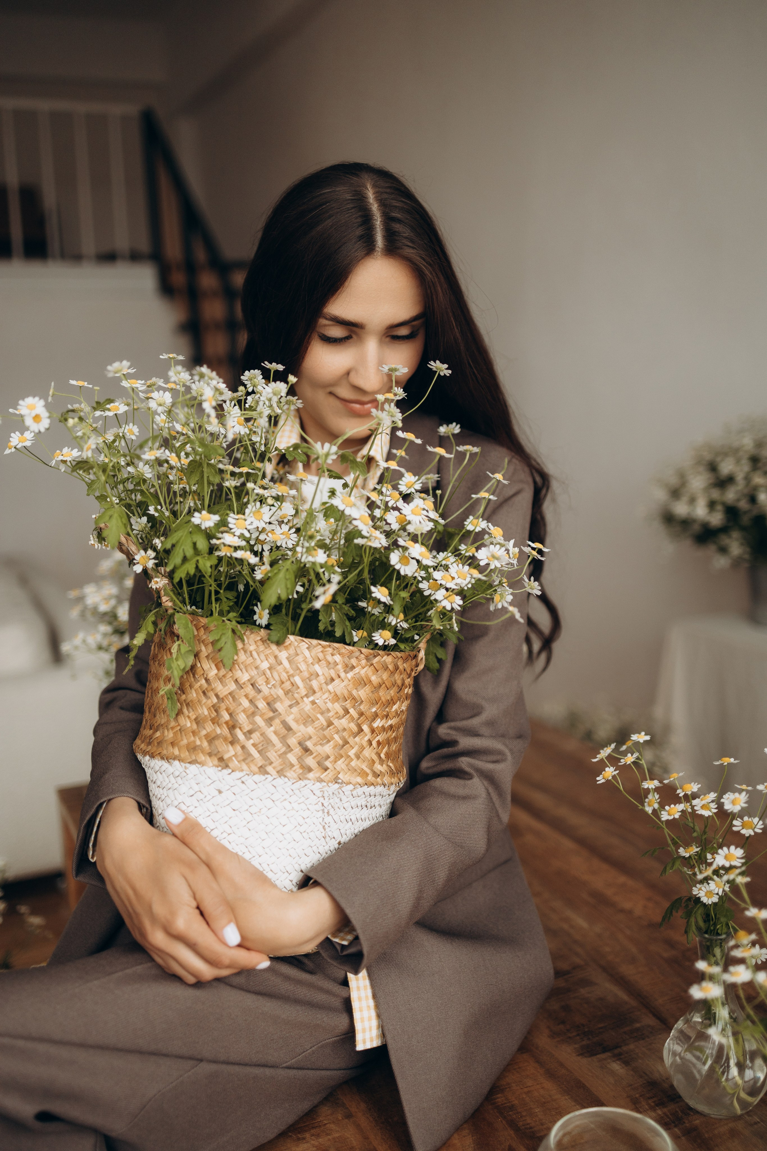 Вика ромашки. Самый теплый фотограф в Краснодаре Рябоконь Ксения
