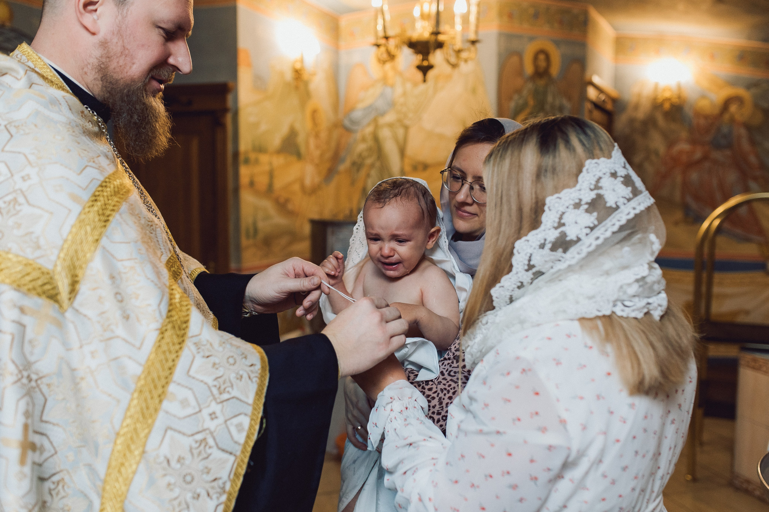 Крещение в Троицком соборе