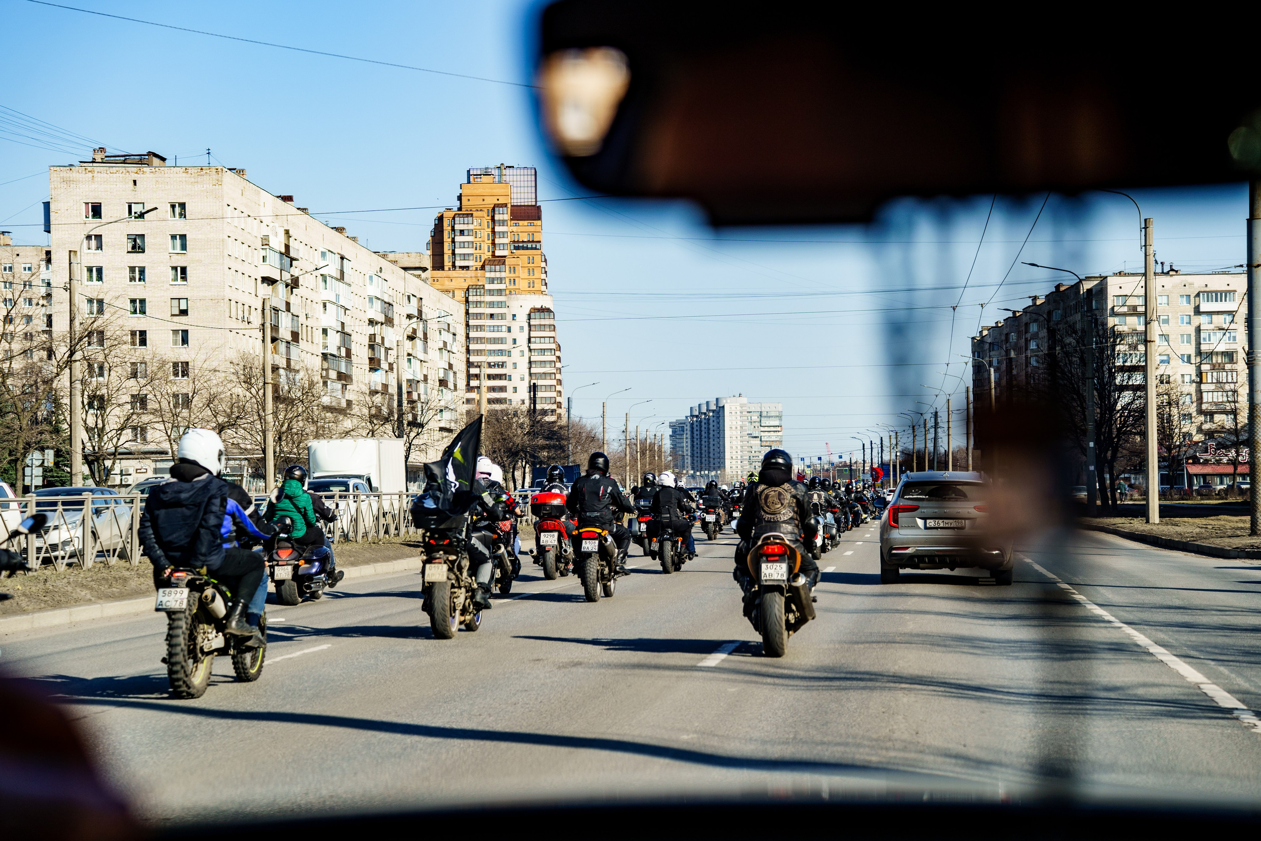 Прохват мотоклуба Norman Riders ч.1. Концертный и репортажный фотограф в Санкт-Петербурге Слава Пахомов