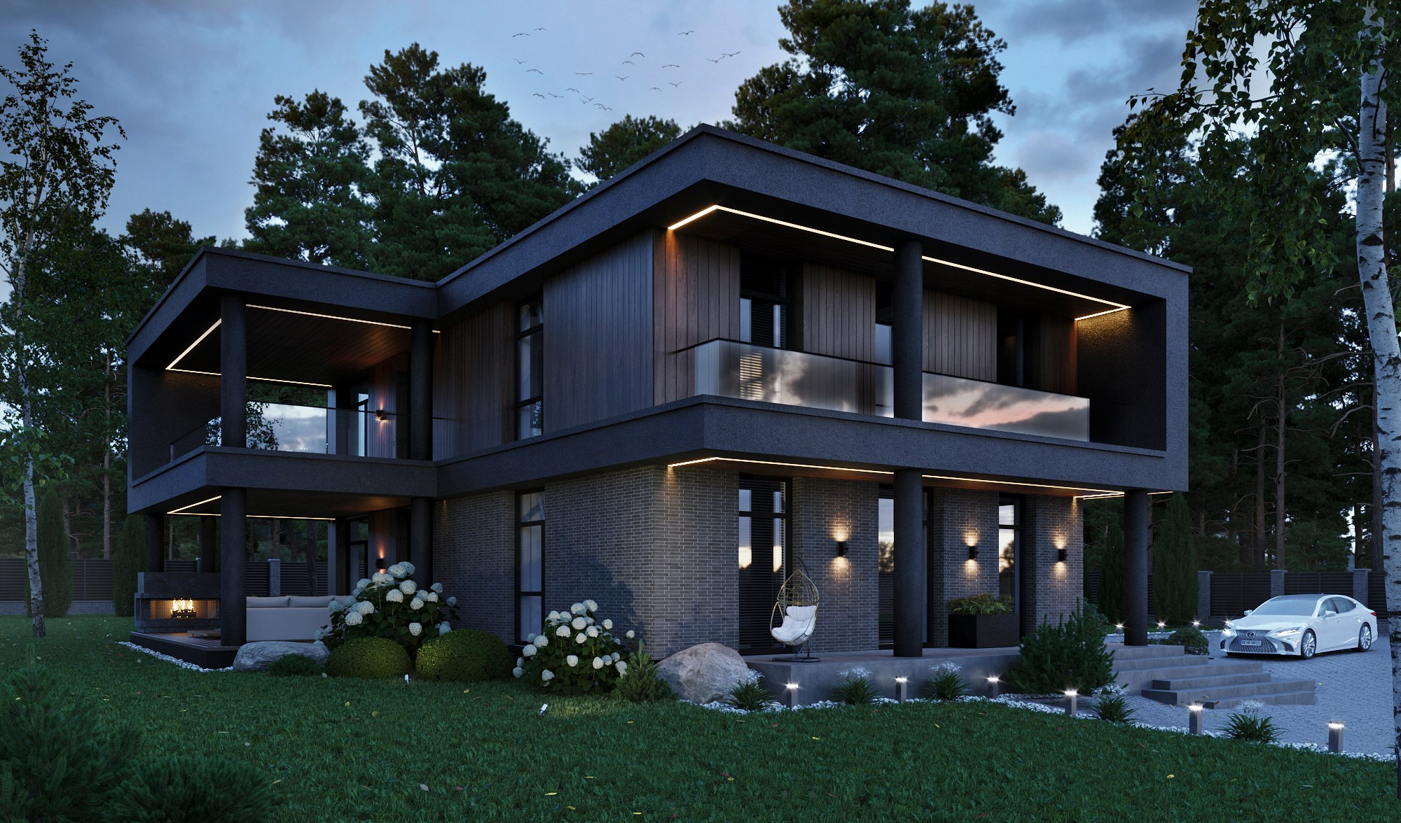 EXTERIOR. 3D Художник| Дизайнер | Борисова Дарья