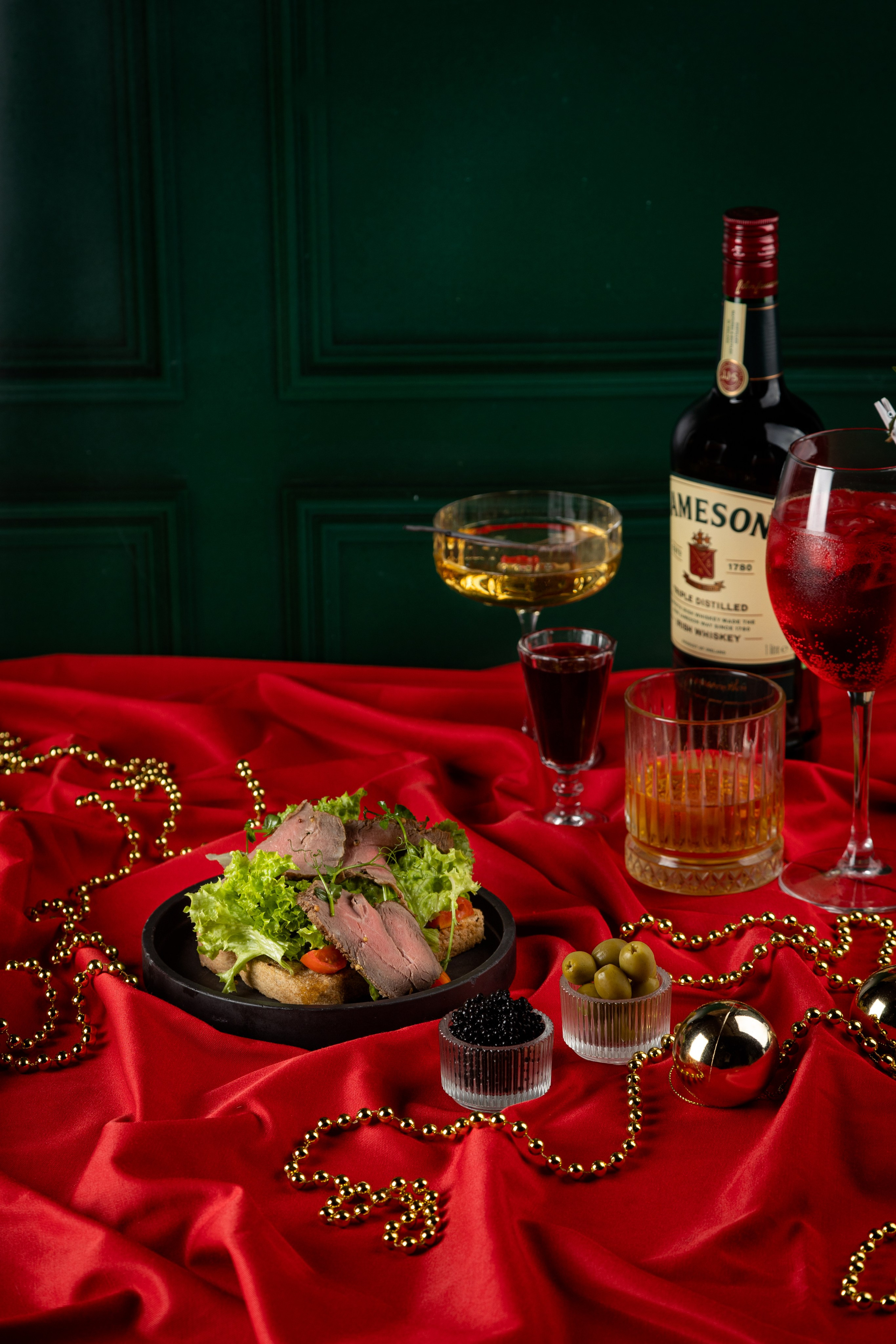 Ресторан «Фаренгейт», новогоднее меню. Ольга Панкова предметный и фуд-фотограф в Краснодаре