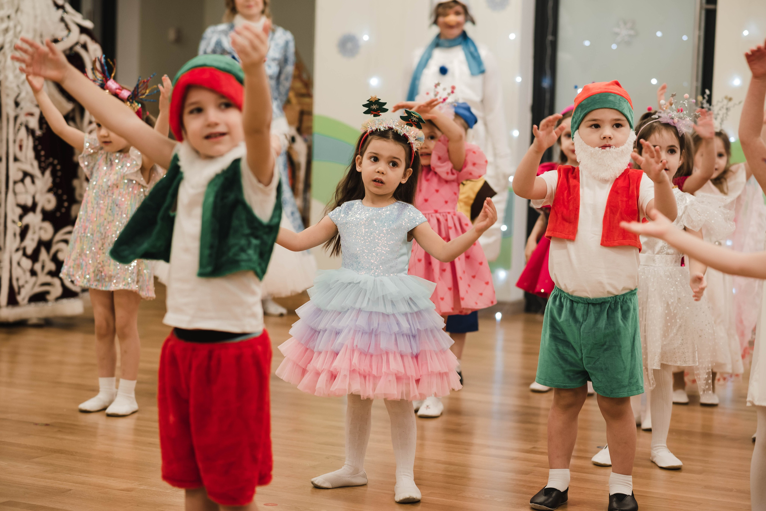 Детский садик Новый год. Фотограф в Москве новорожденные свадьбы семьи Дарья Ларионова
