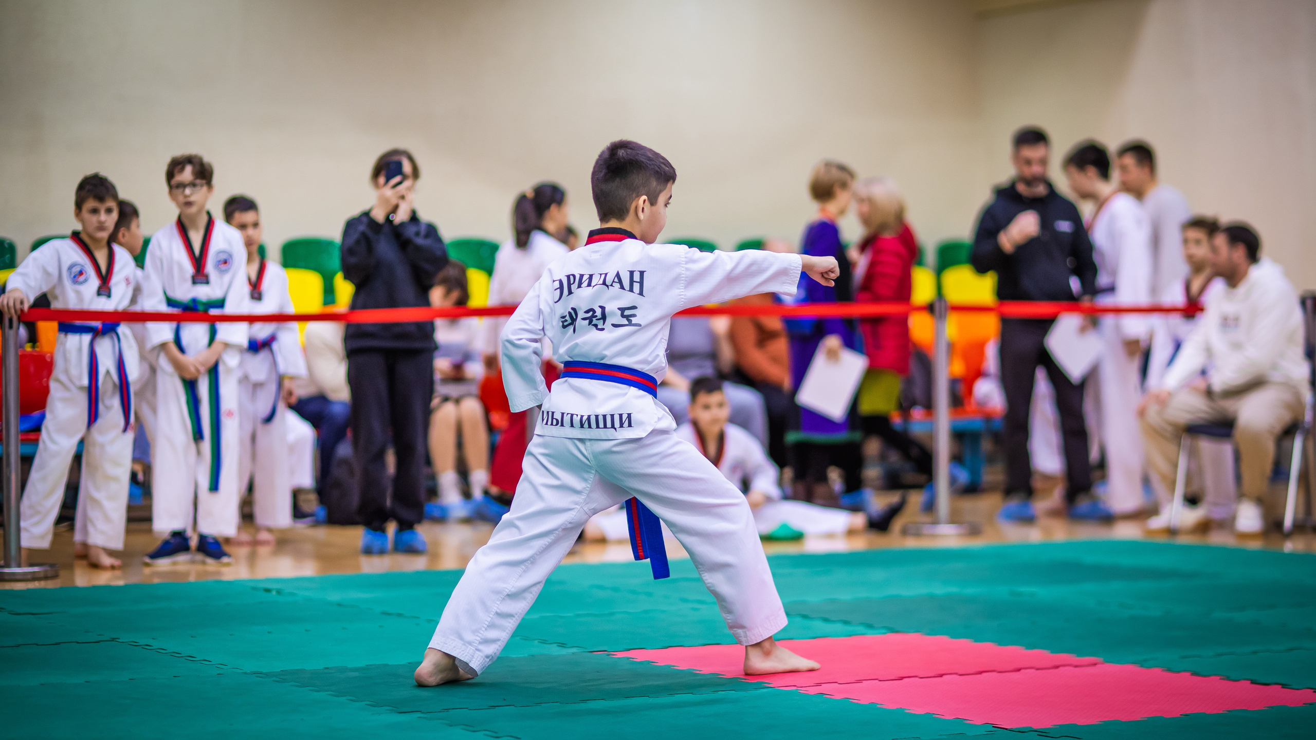 Турнир Федерации детского тхэквондо России по дисциплине ПХУМСЭ. Спортивный фотограф Максим Серегин