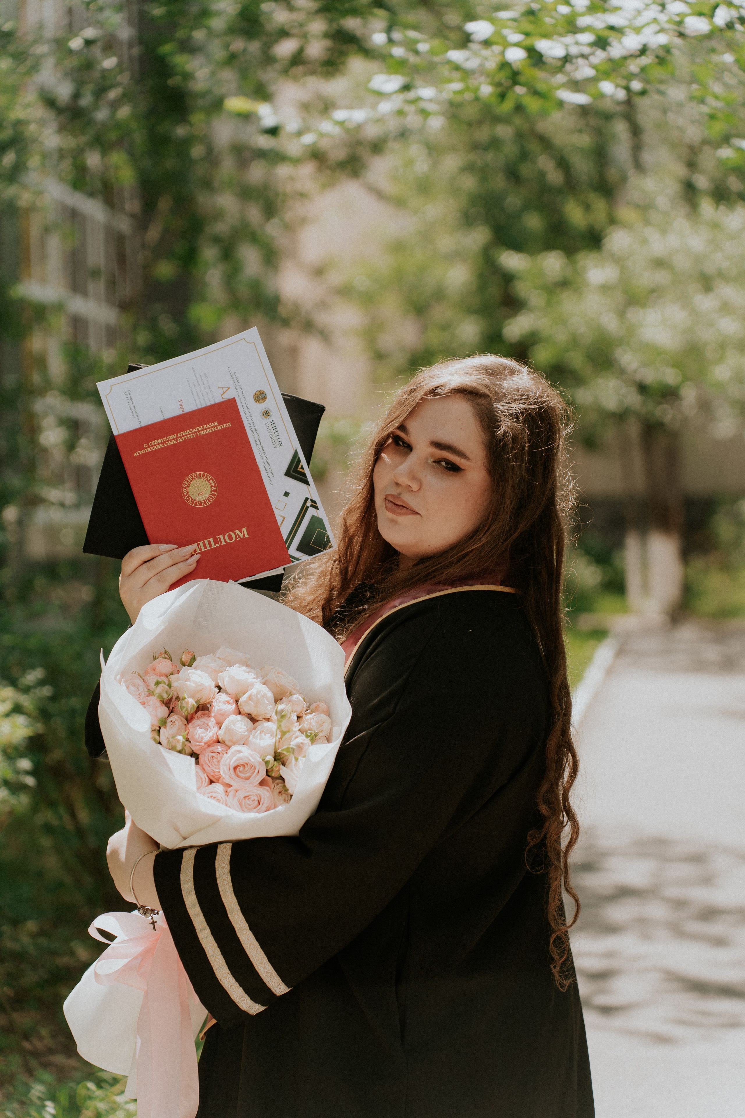 Выпускной Аграрный унивеситет. Крис Богомазова