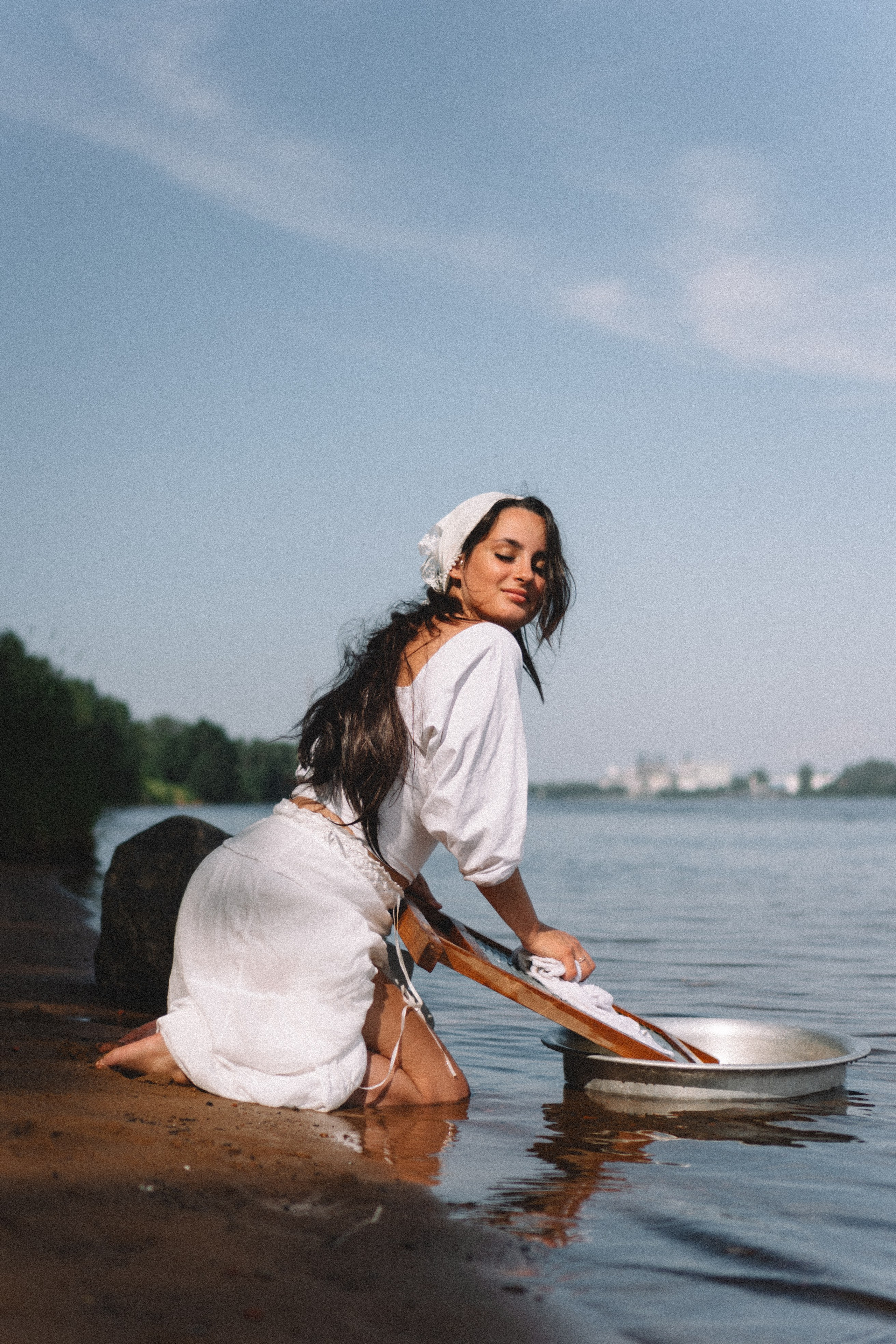 СТИРКА НА РЕКЕ. Профессиональный фотограф, Санкт-Петербург — Виктория Богомолова