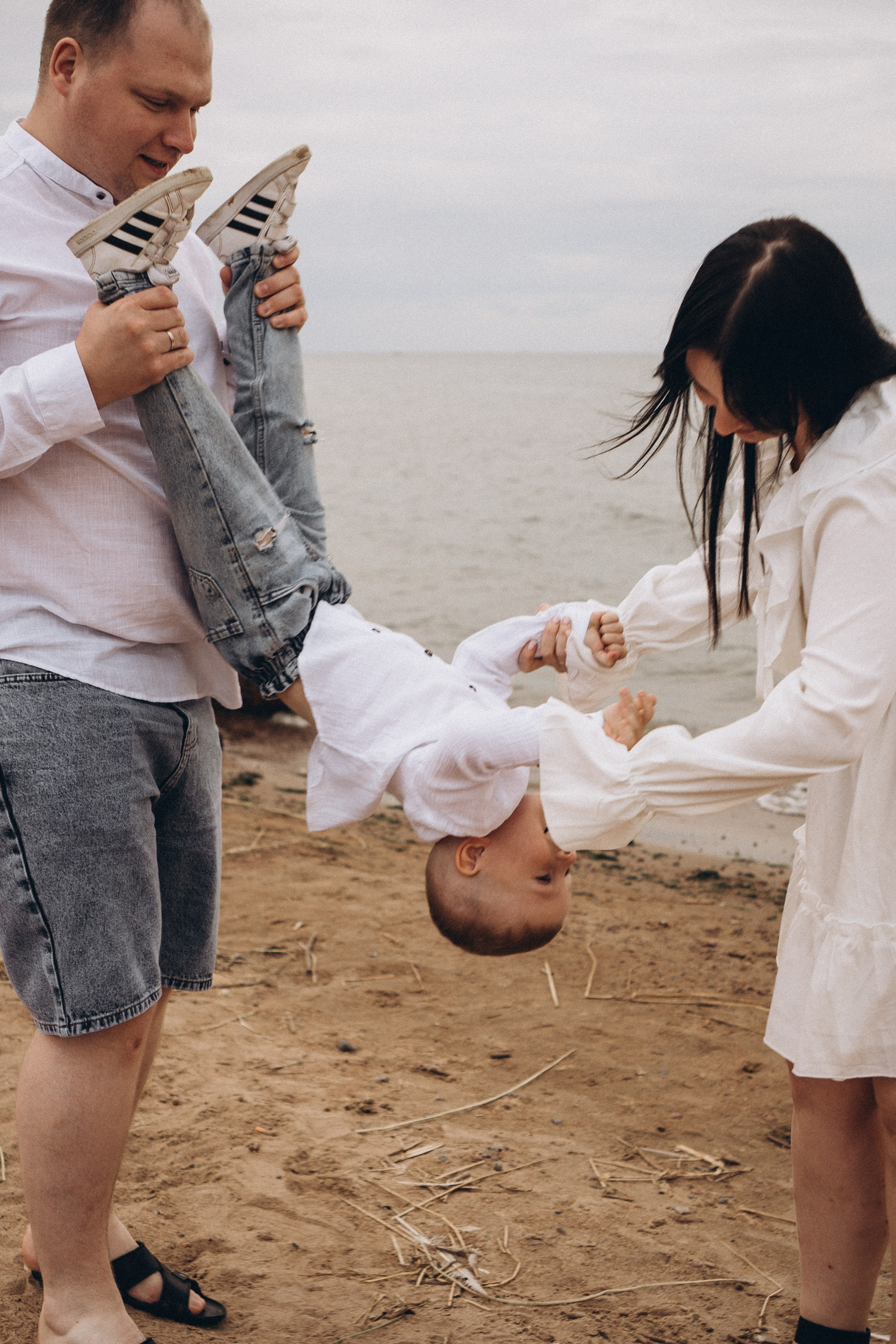 Семейная история на берегу залива. Профессиональный фотограф, Санкт-Петербург — Виктория Богомолова