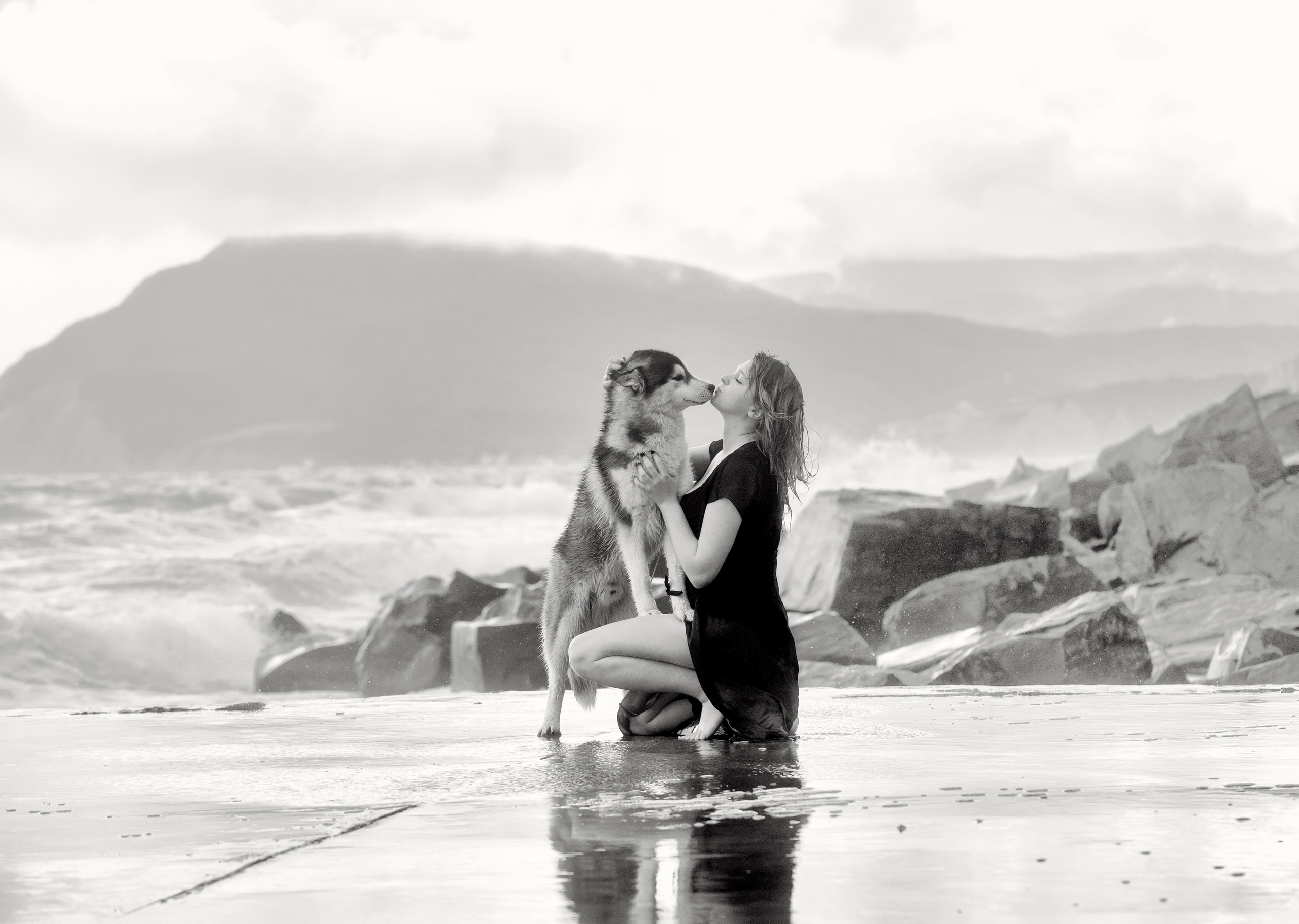 Фото с домашними питомцами. Портретная и свадебная фотосъемка. Москва и область