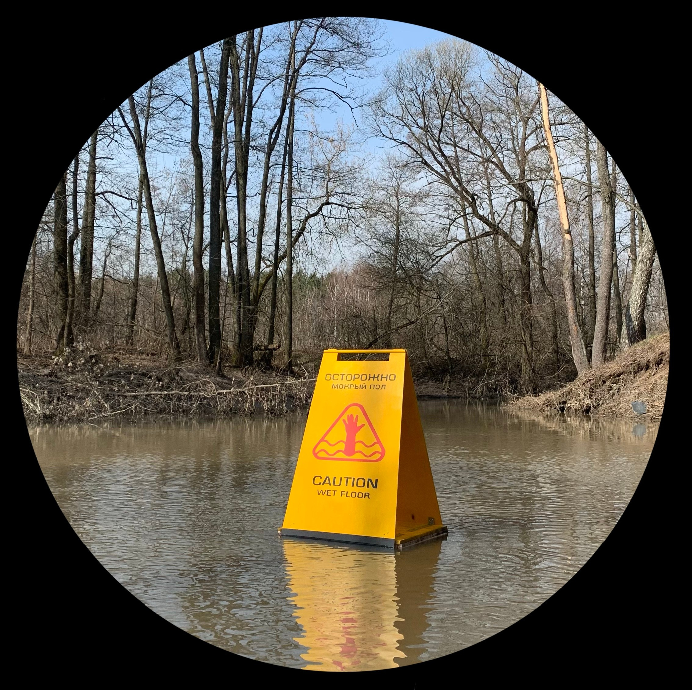 лэнд арт сайт специфик проект артмоссфера цси винзавод мокрый пол огромный плавает в реке домик для уток