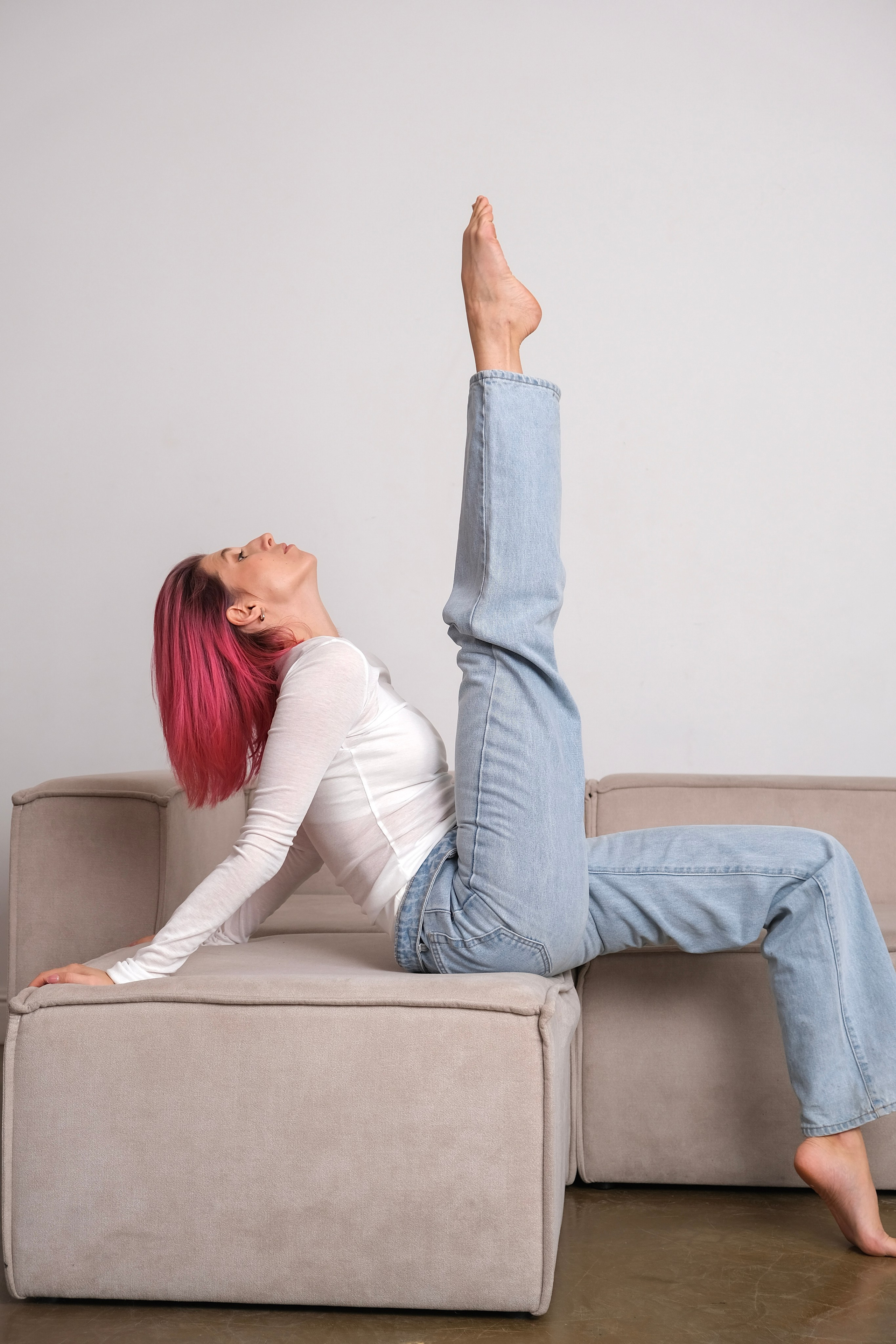 Тренер по растяжке. Анна Лещинская / контент-фотограф СПб