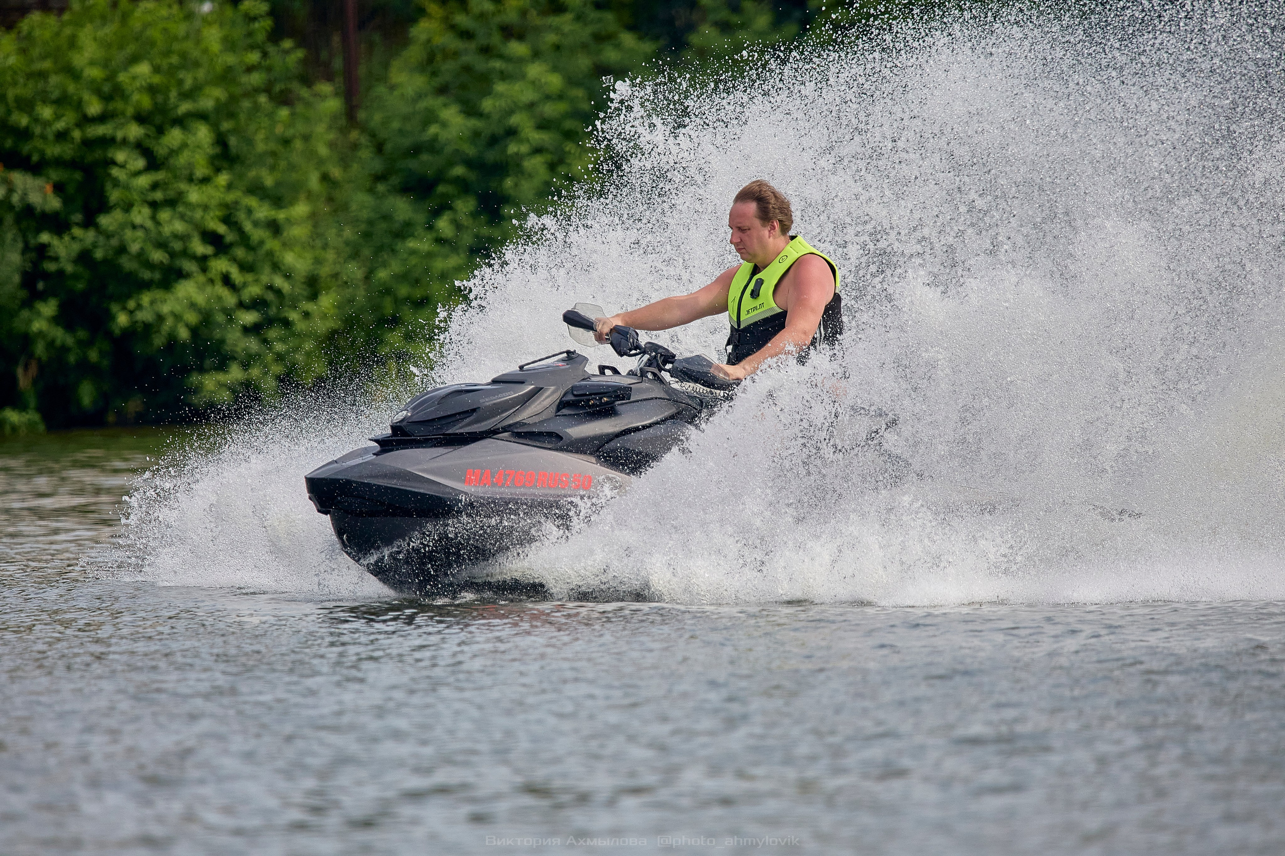 Аквабайки на Северке. Виктория Ахмылова. Фотограф в Москве