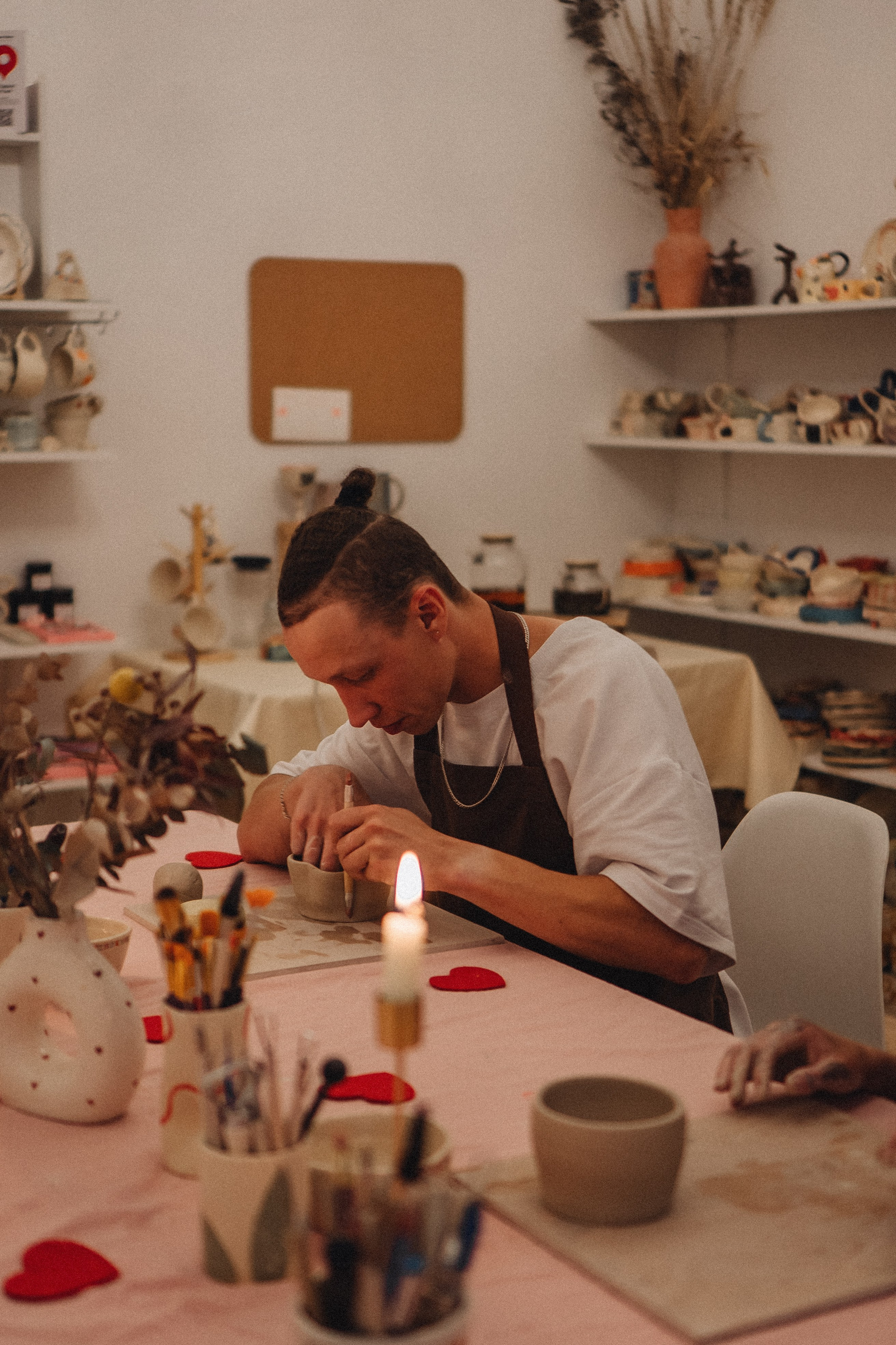 СВИДАНИЕ В ГОНЧАРНОЙ МАСТЕРСКОЙ. Профессиональный фотограф, Санкт-Петербург — Виктория Богомолова