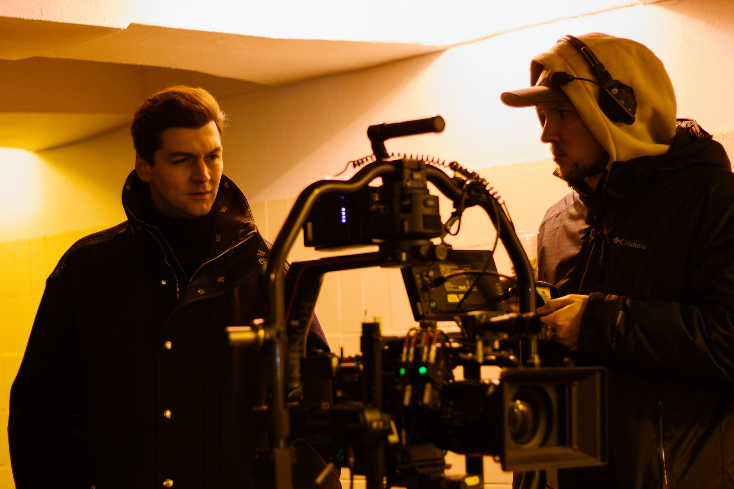 На съемках фильма «Ганди молчал по субботам». Юля Мурашова портретный и документальный фотограф