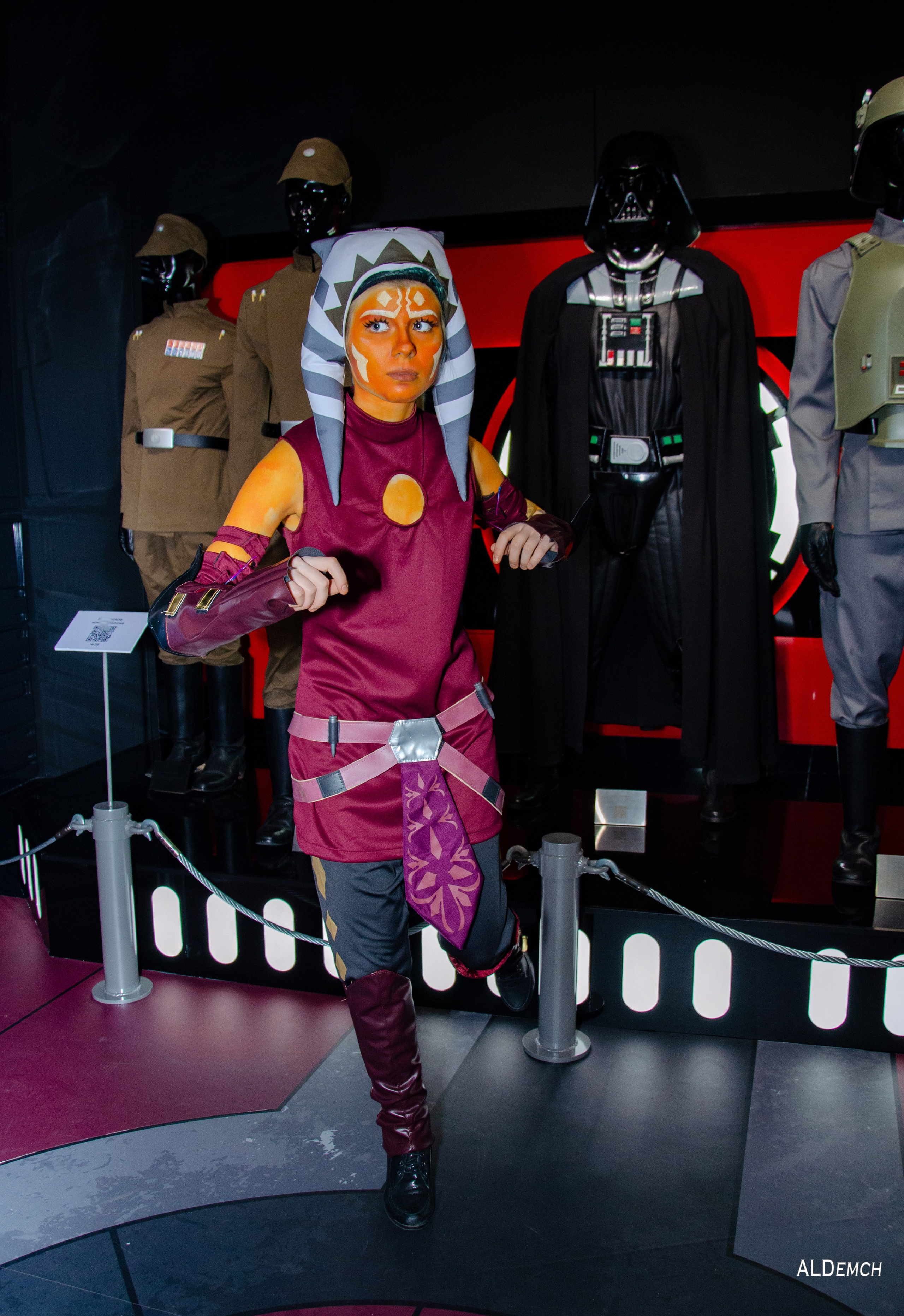 Асока Тано по Звёздным войнам косплей фотосессия в Москве