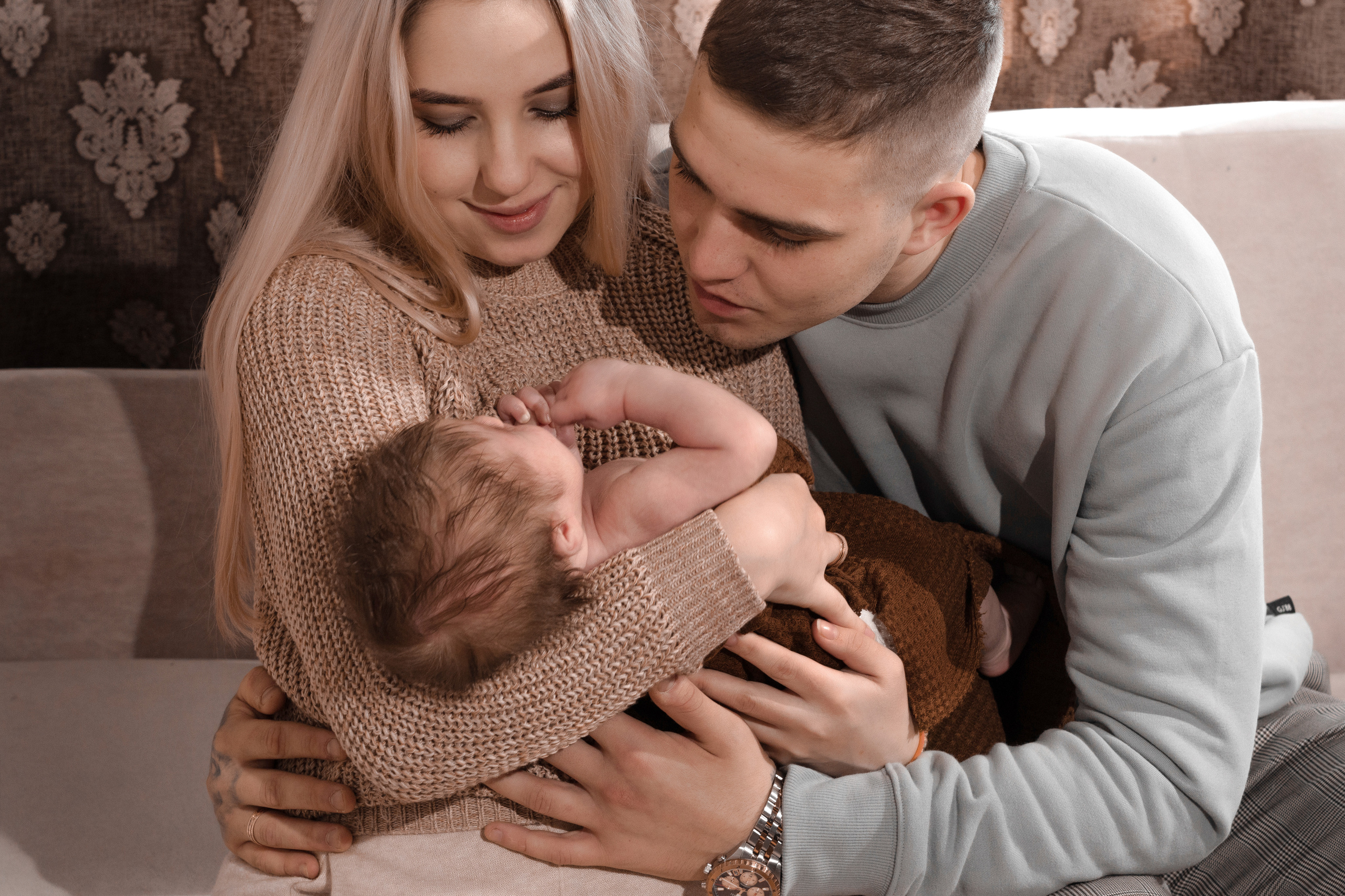 1 месяц Мирону. Фотограф Марина Семенова г. Владивосток