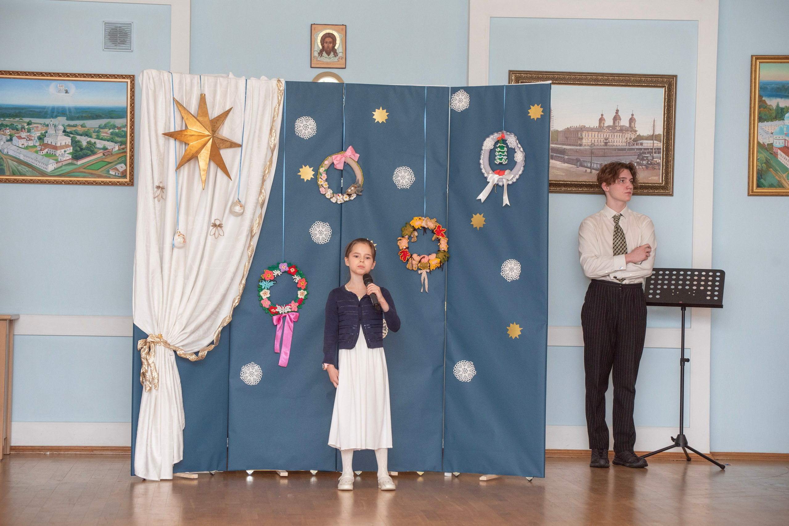 Праздник «Зимняя сказка». НИКОЛО-БОГОЯВЛЕНСКИЙ МОРСКОЙ СОБОР