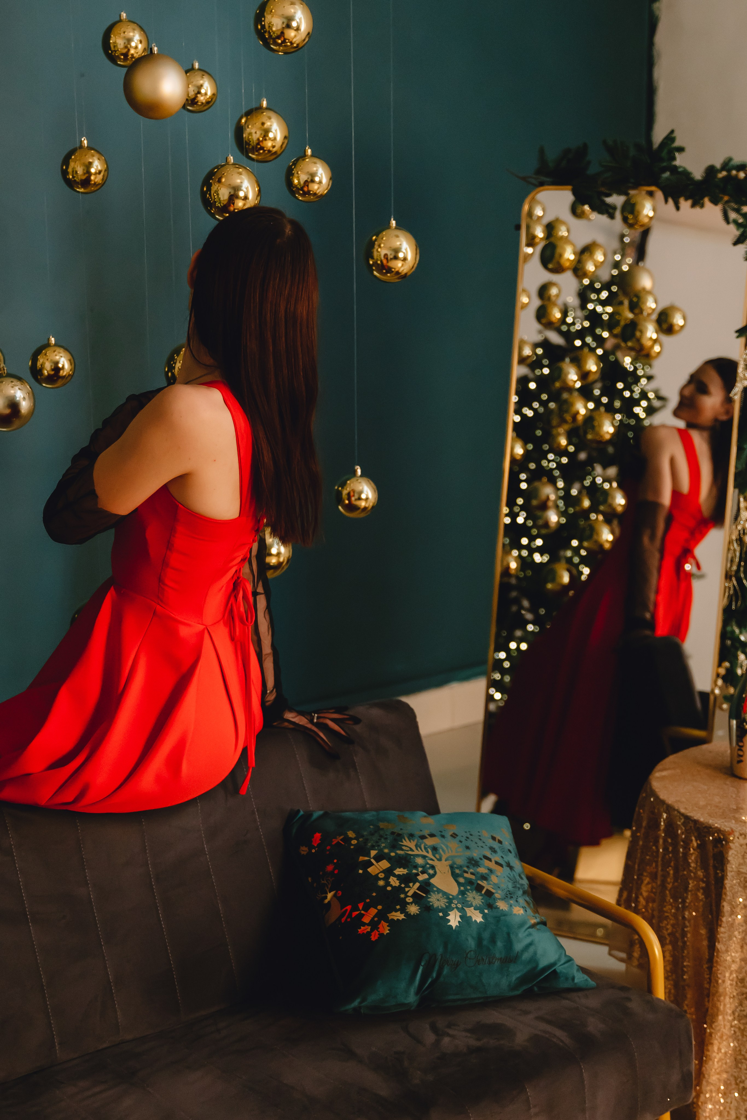 Лера. Индивидуальная новогодняя фотосессия. Фотограф во Владивостоке. Юрганова Анна