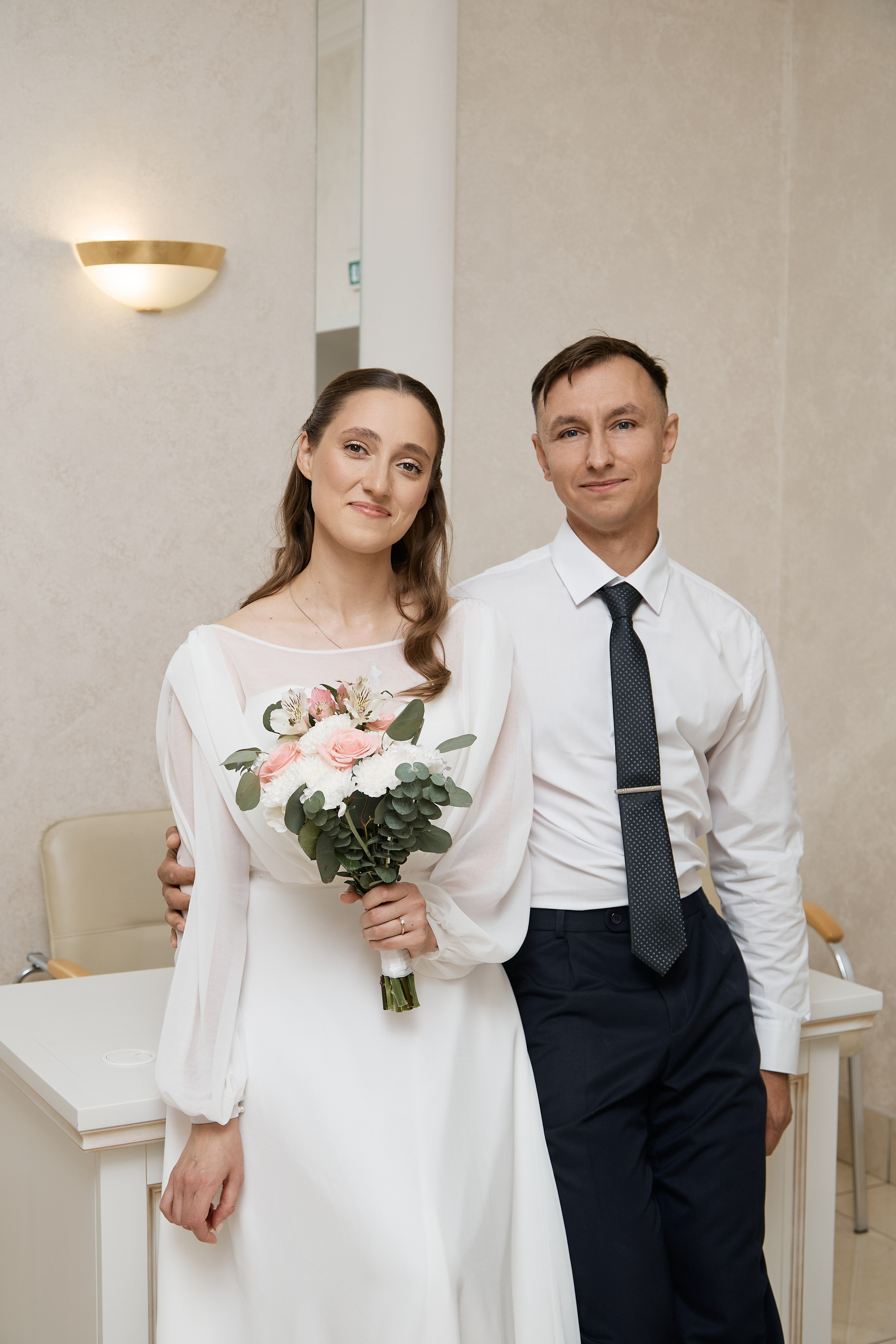 Вадим и Анна. Центральный Загс. Индивидуальный фотограф Новосибирск Настя