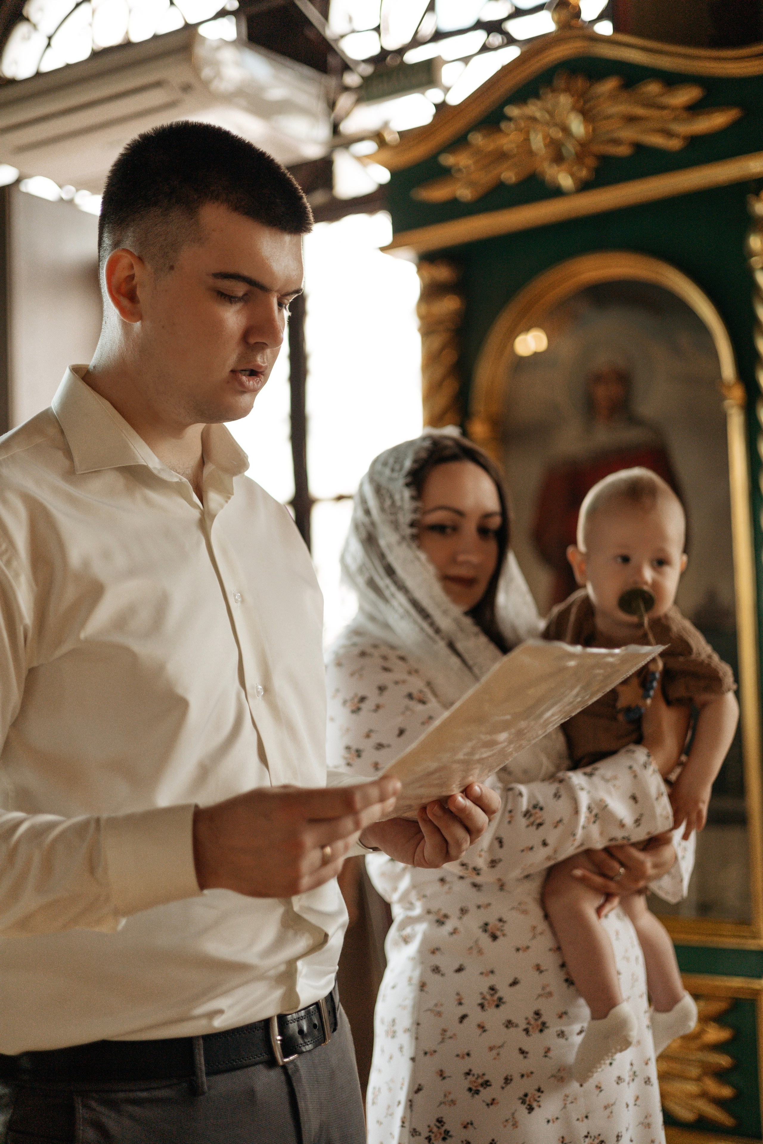 Крещение Артёма. Самый теплый фотограф в Краснодаре Рябоконь Ксения