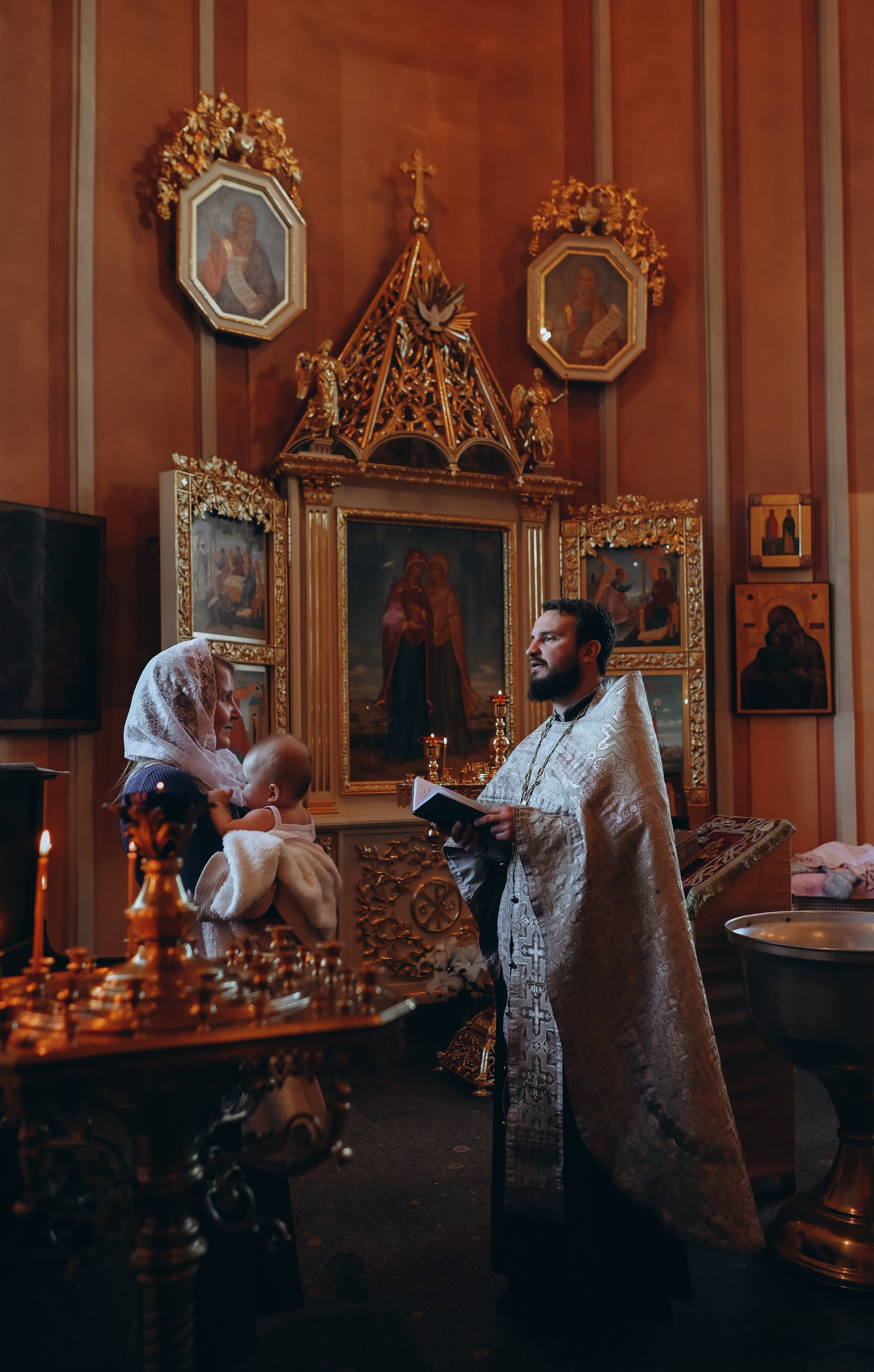 Крещение Любочки. Семейный и свадебный фотограф в Санкт-Петербурге Яна