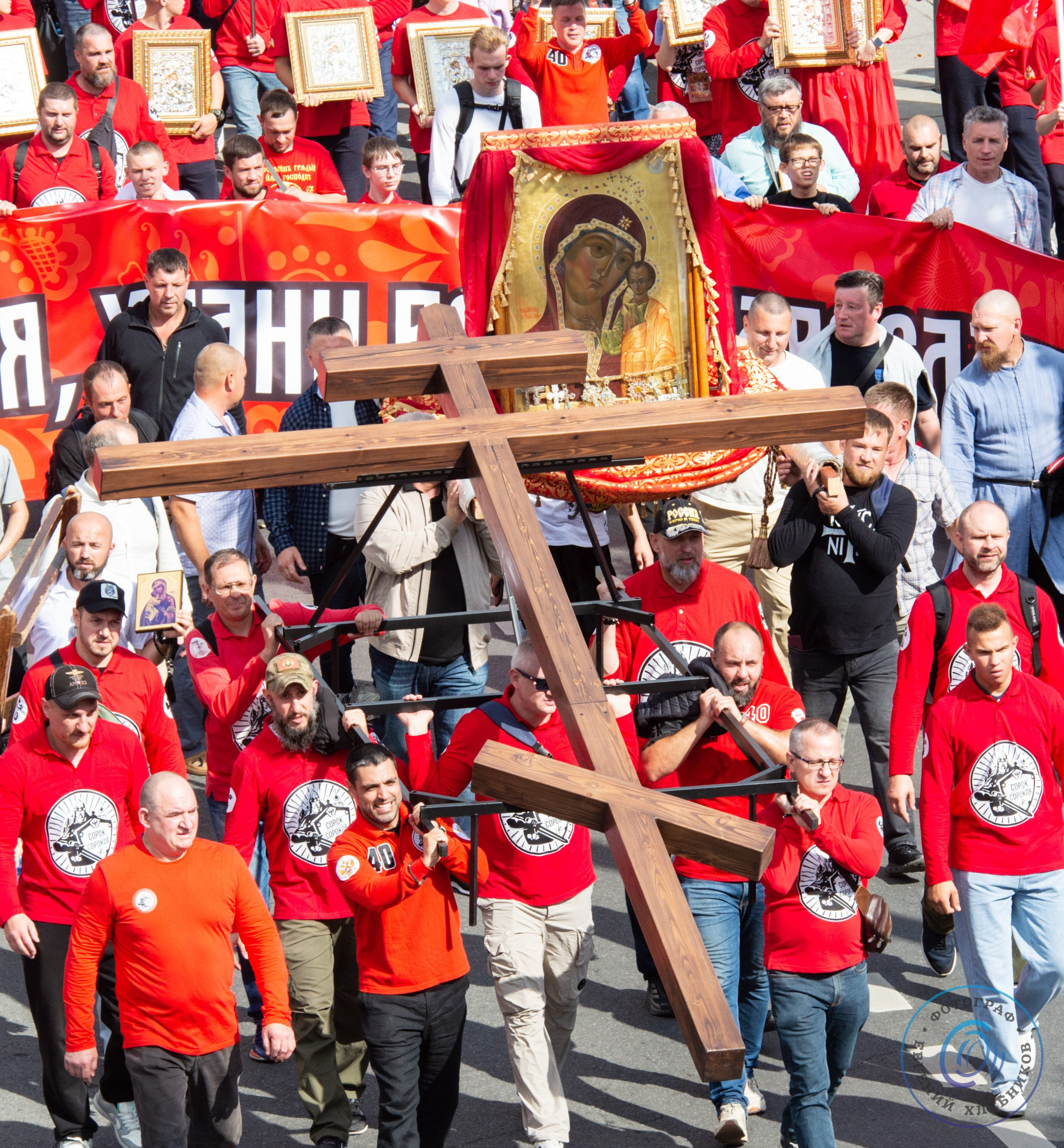 Крестный ход в Москве. Event-фотограф Евгений Хлебников