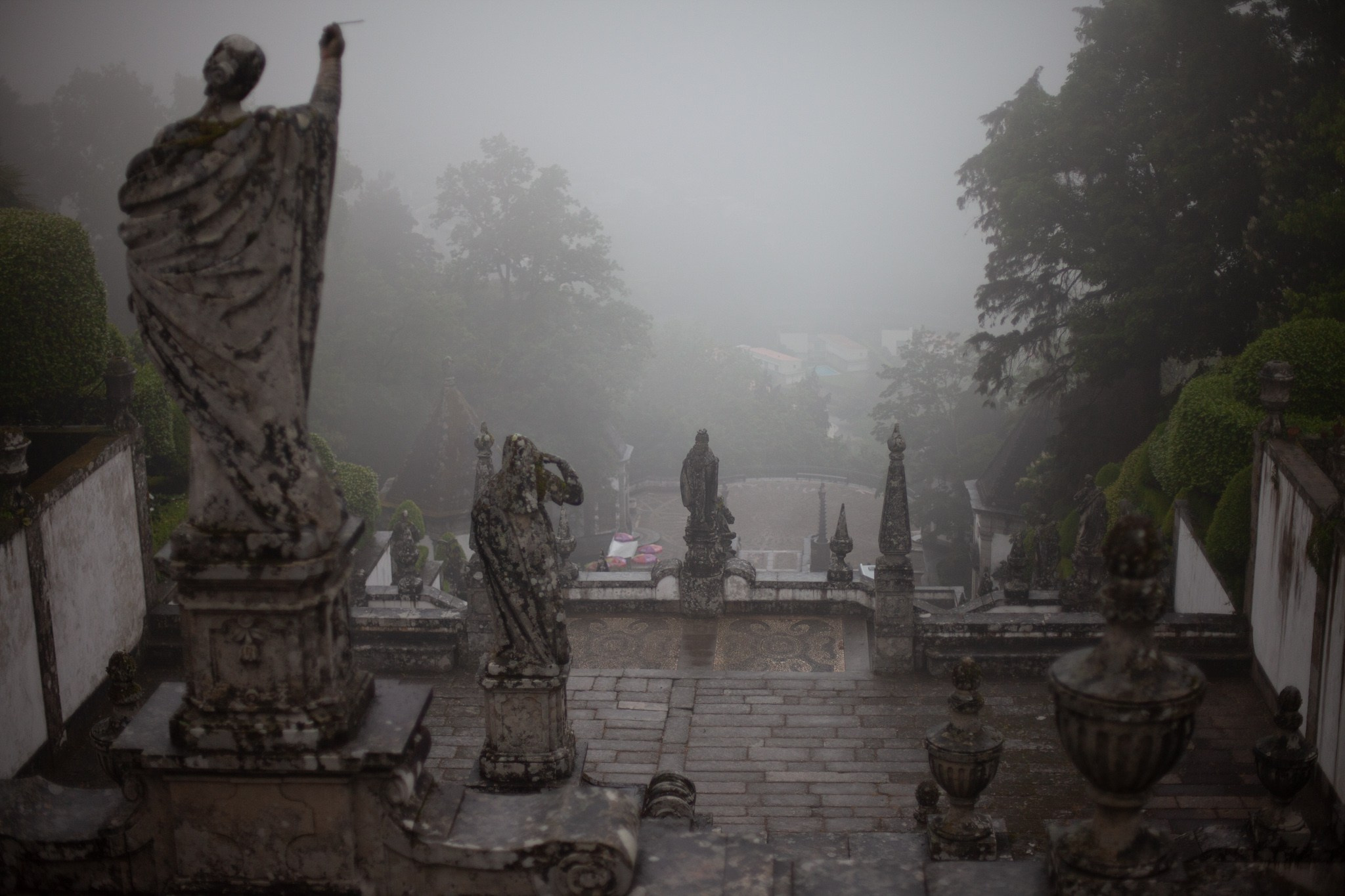 Portugal Santuário do Bom Jesus do Monte, португалия 2010. Фотограф Василий Буланов