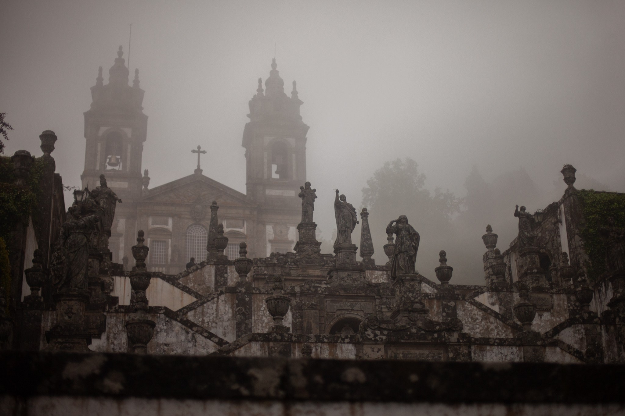Portugal Santuário do Bom Jesus do Monte, португалия 2010. Фотограф Василий Буланов
