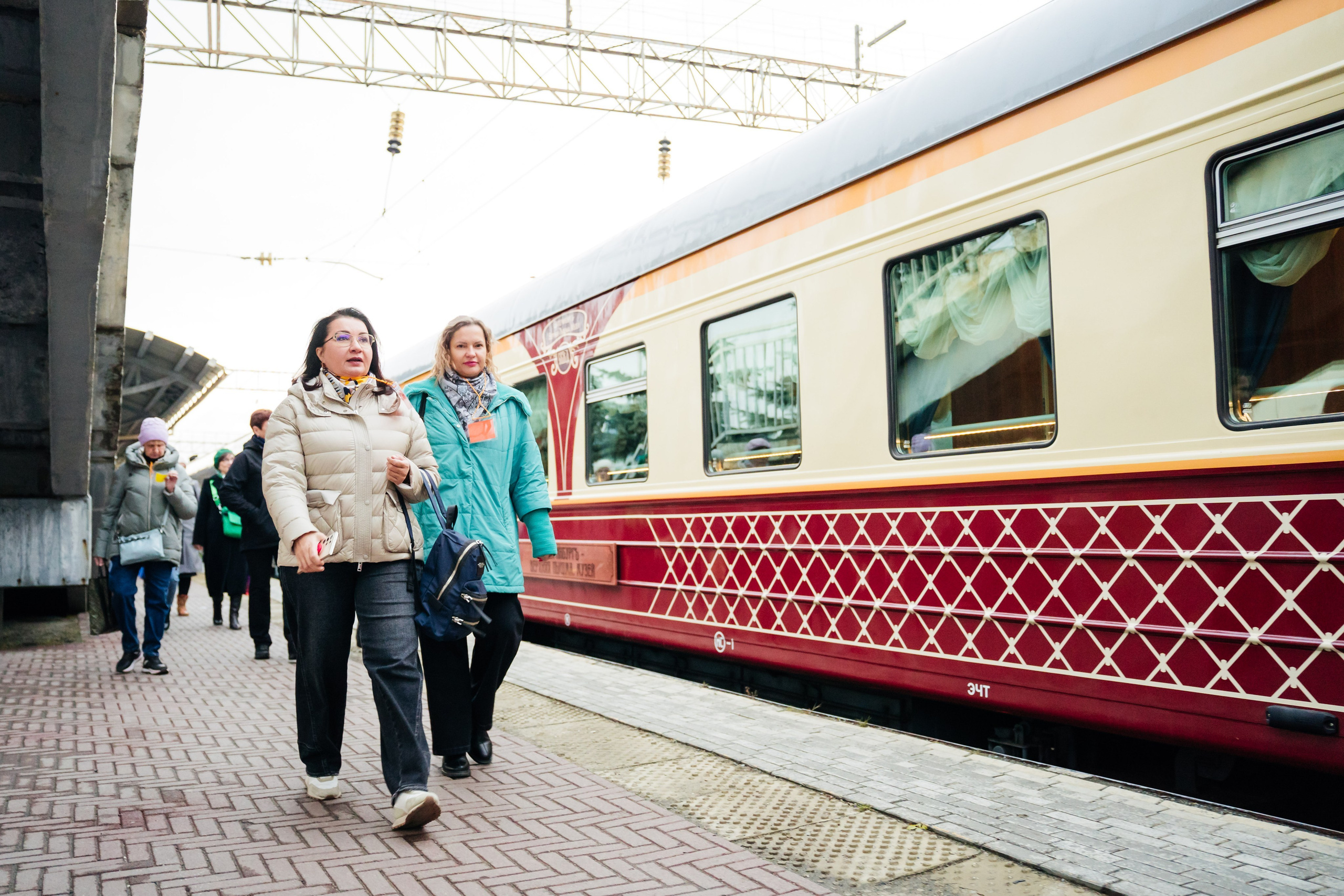 Экскурсия на ретропоезде. Видеограф и Фотограф в Челябинске Ксения и Владимир Рюмины