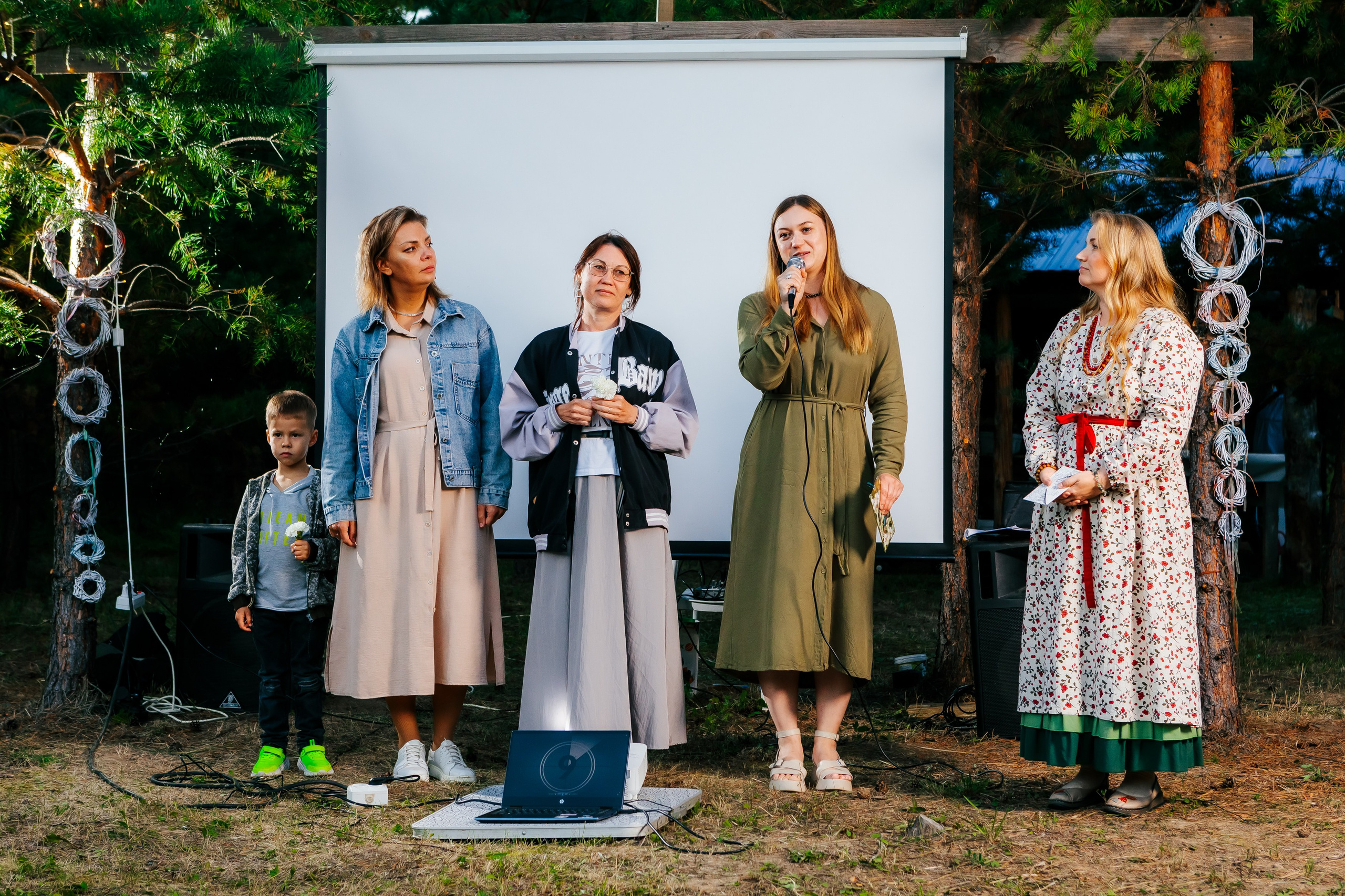 Загородная свадьба в поселении «Родное». Фотограф Илья Силин